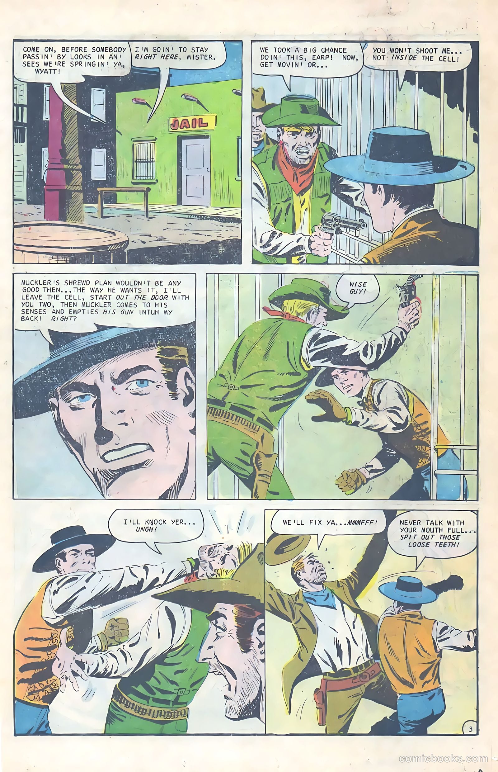 Wyatt Earp, Frontier Marshal #70 (1967) — page 19 of 36
