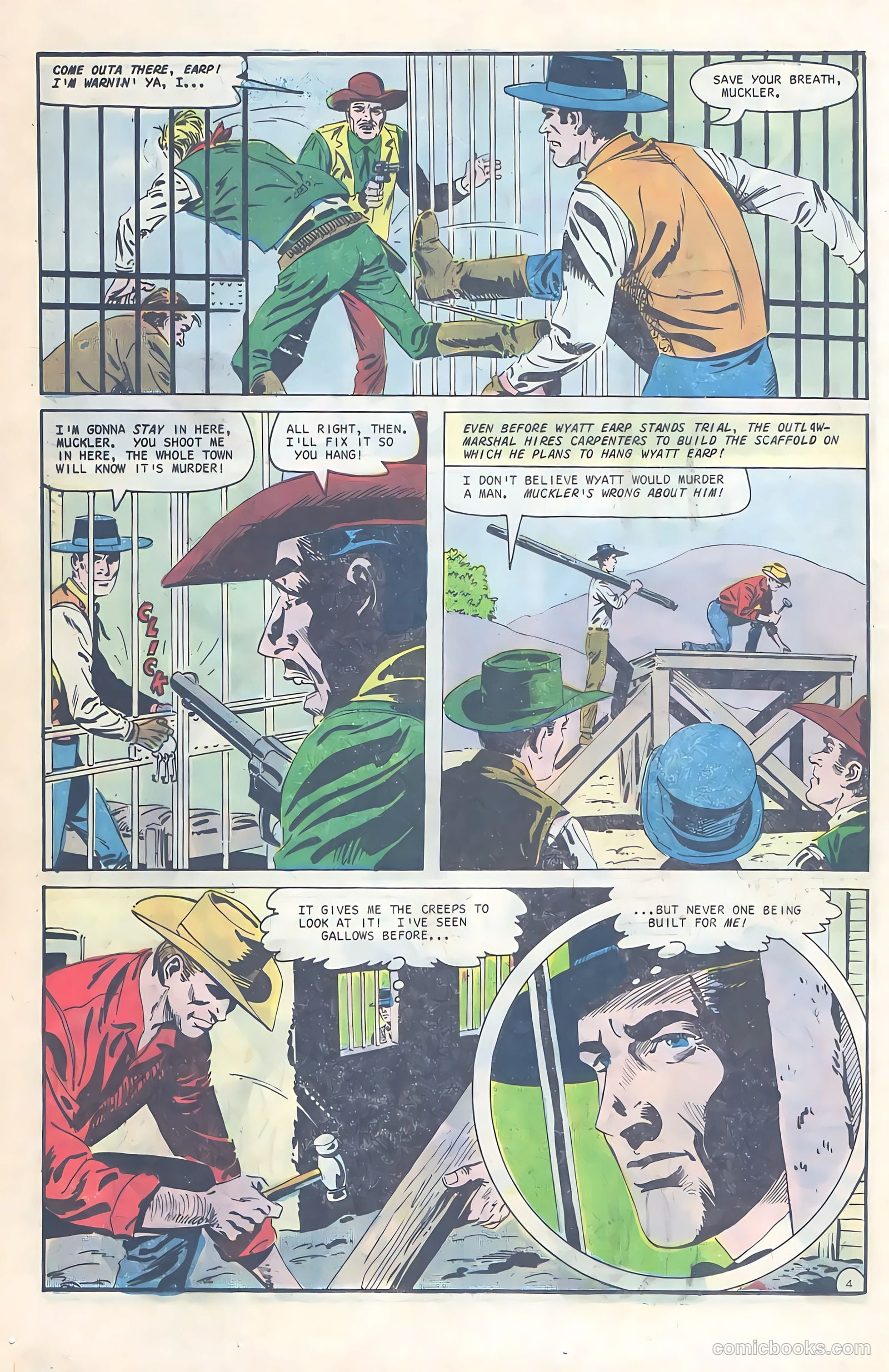 Wyatt Earp, Frontier Marshal #70 (1967) — page 20 of 36