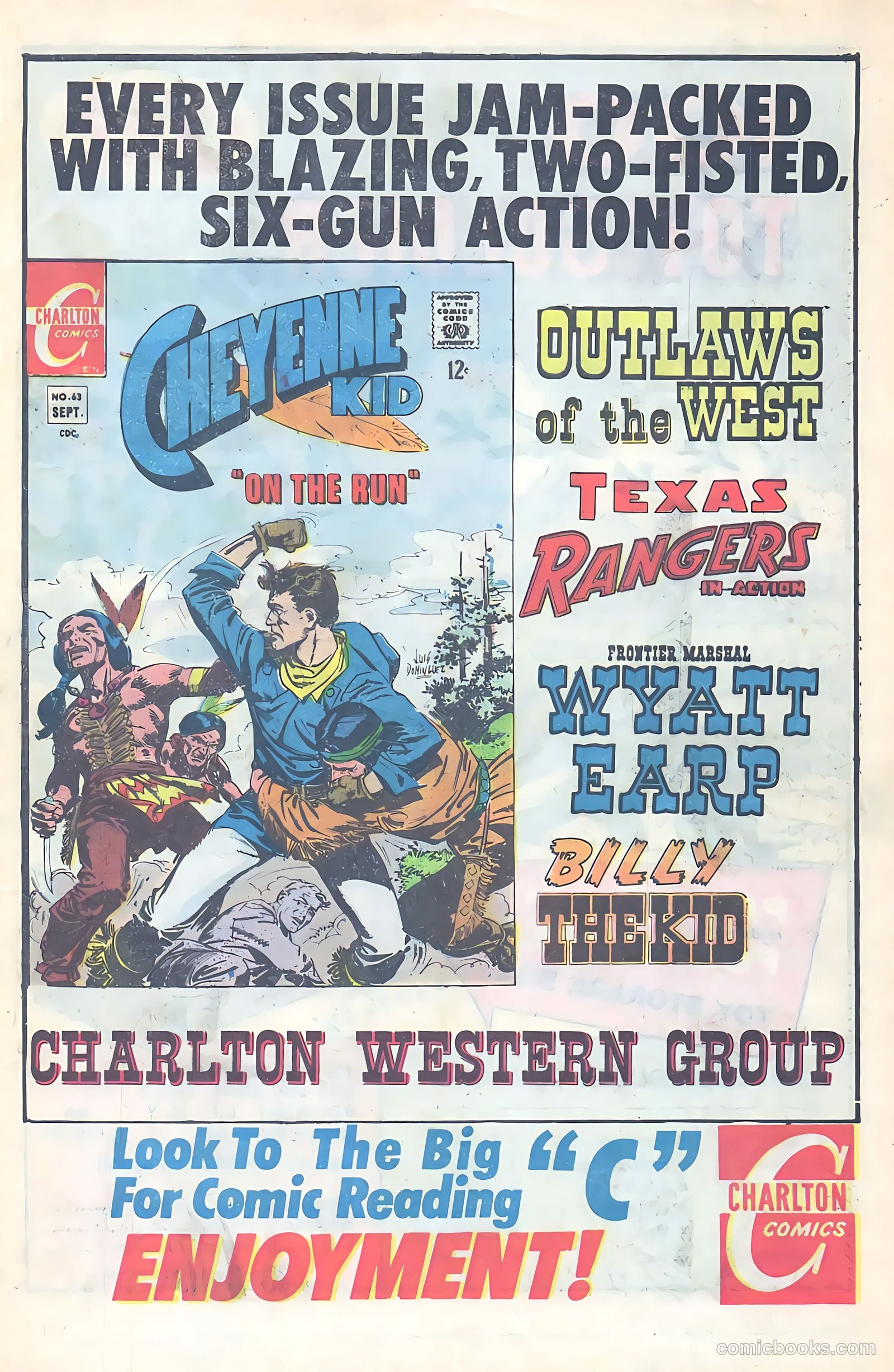 Wyatt Earp, Frontier Marshal #70 (1967) — page 33 of 36