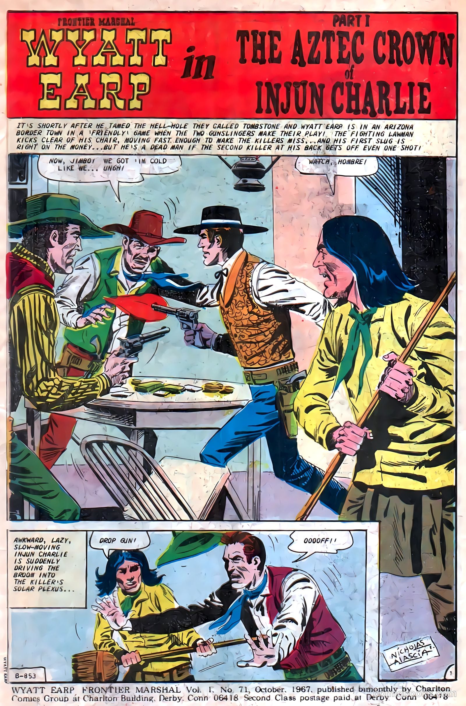 Wyatt Earp, Frontier Marshal #71 (1967) — page 3 of 36