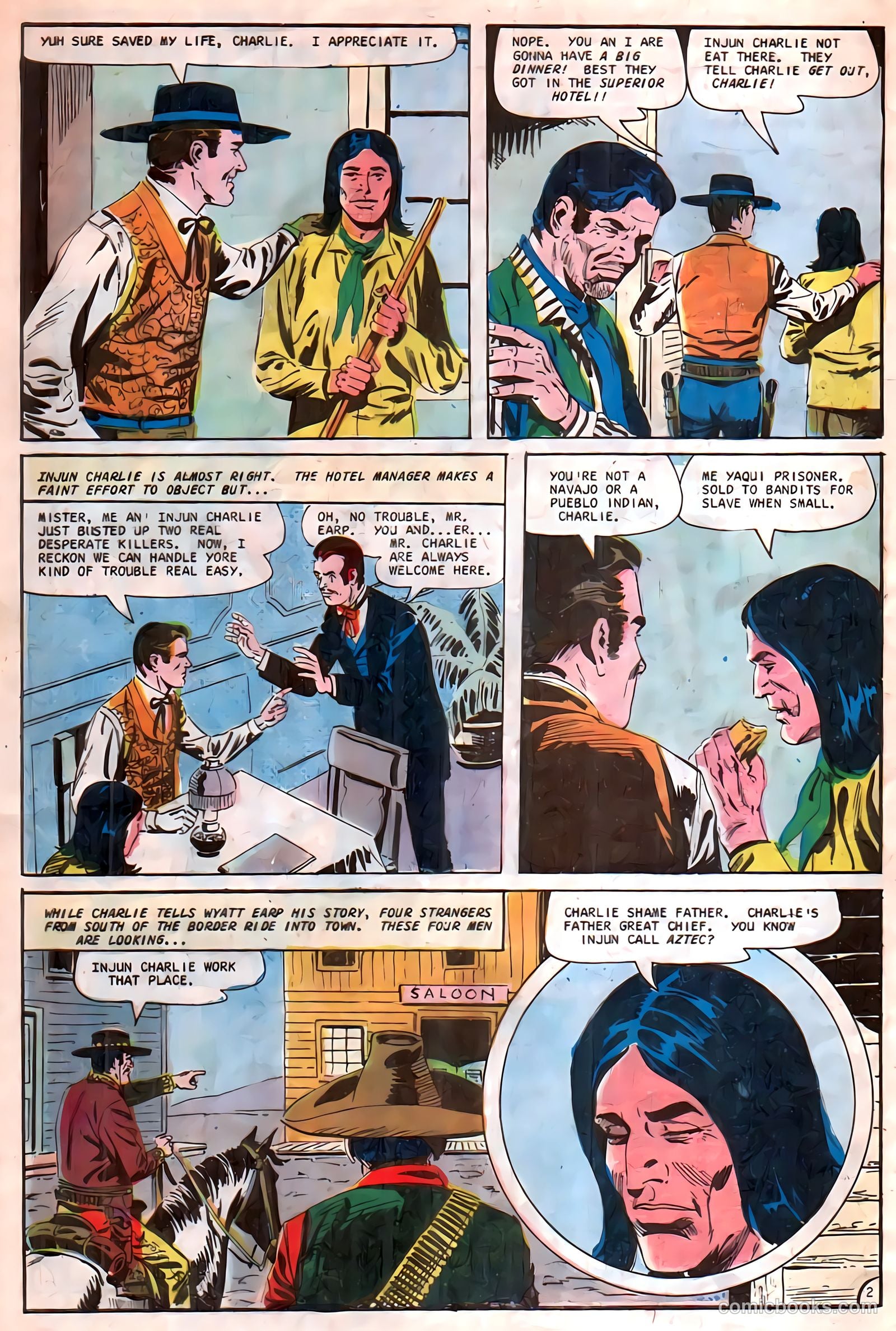 Wyatt Earp, Frontier Marshal #71 (1967) — page 4 of 36