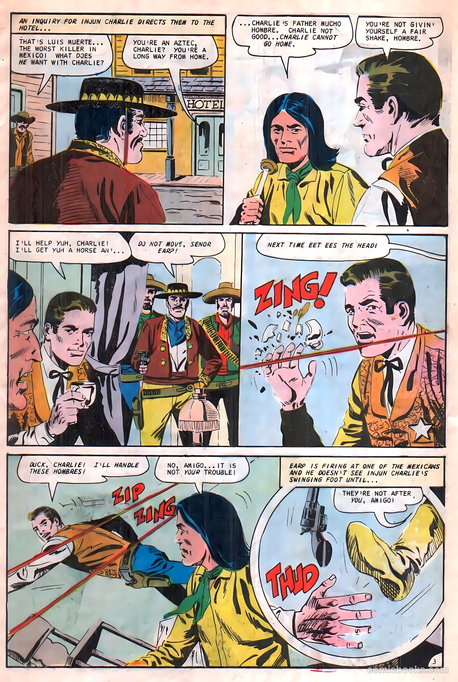 Wyatt Earp, Frontier Marshal #71 (1967) — page 5 of 36