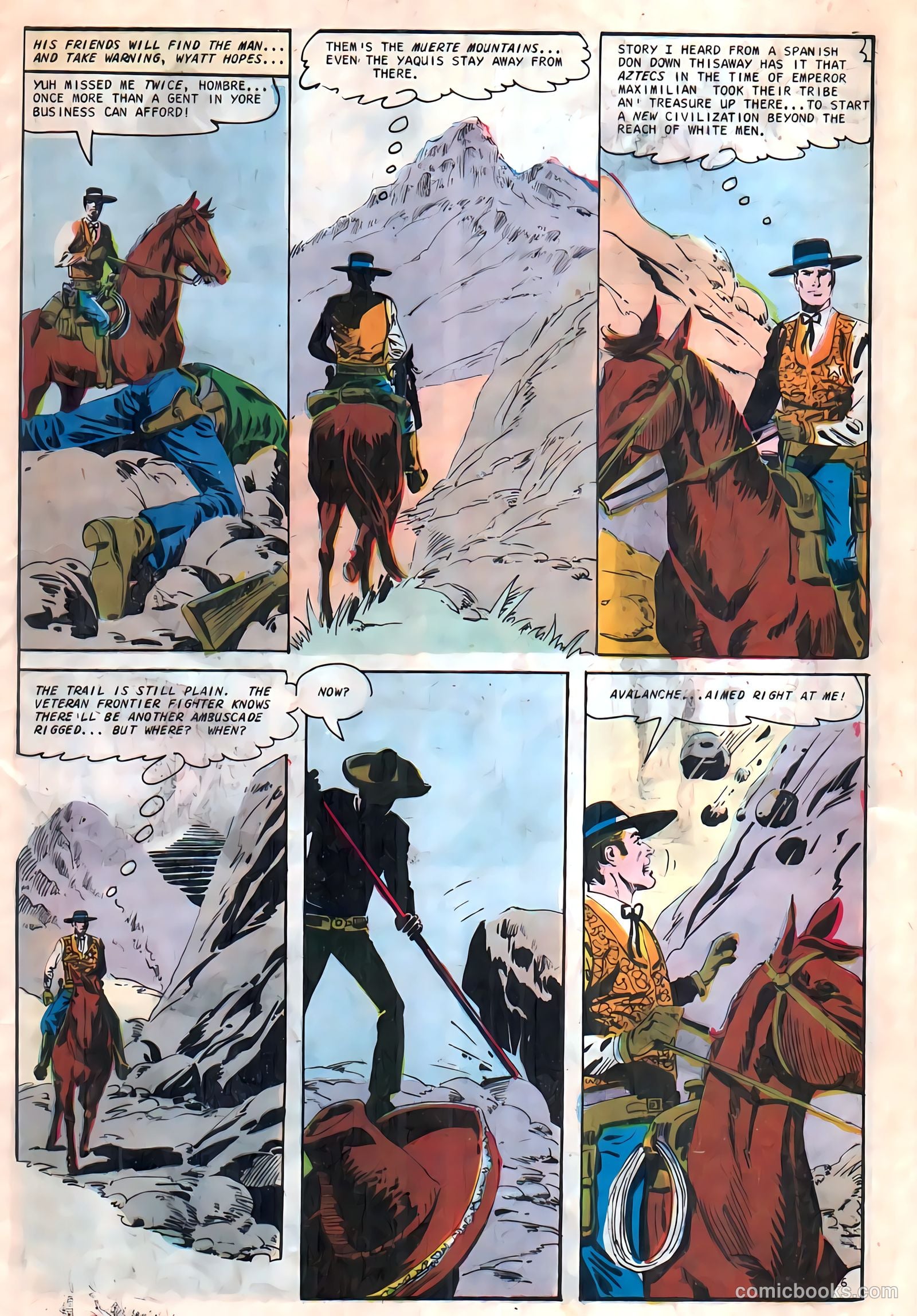Wyatt Earp, Frontier Marshal #71 (1967) — page 9 of 36