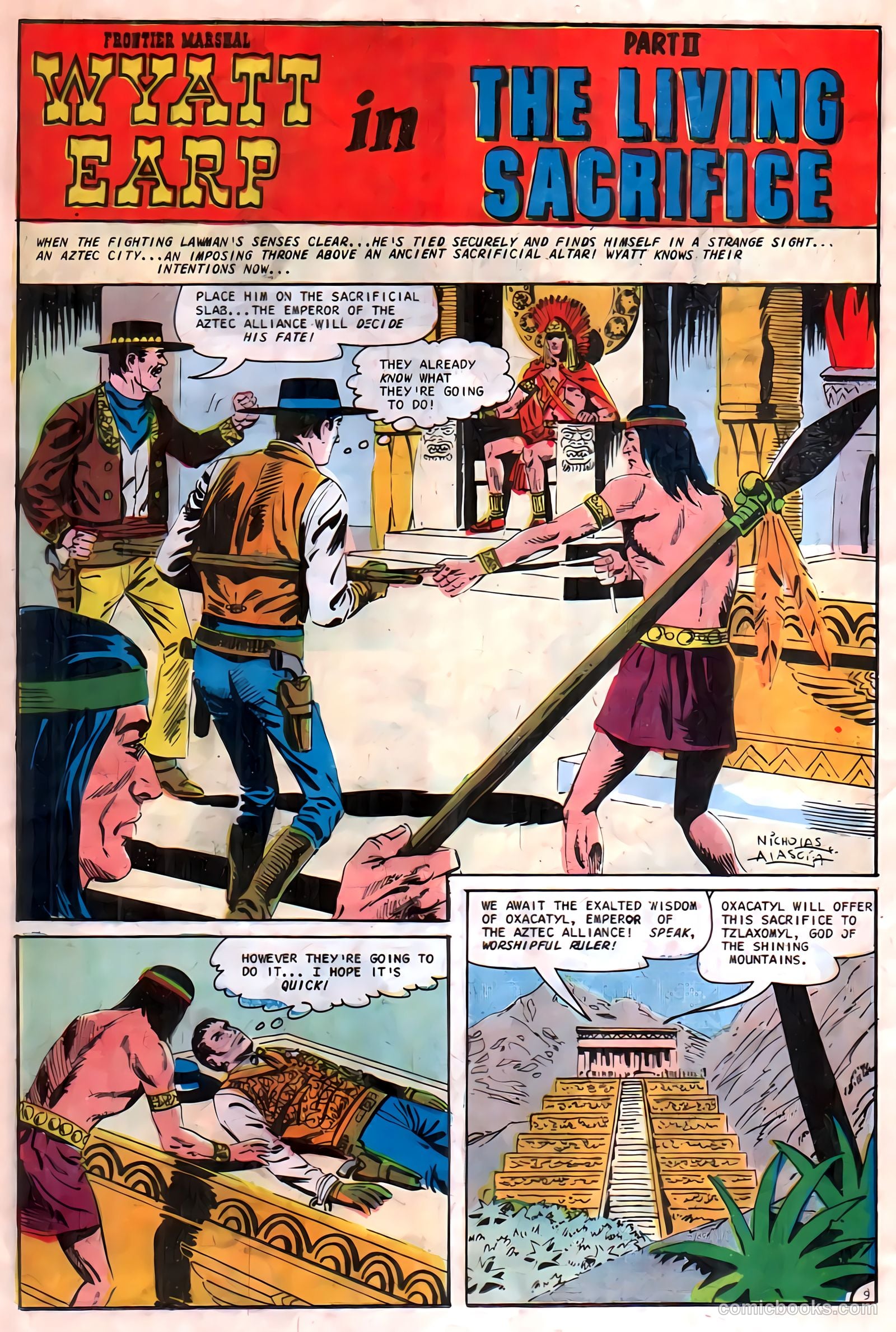 Wyatt Earp, Frontier Marshal #71 (1967) — page 12 of 36