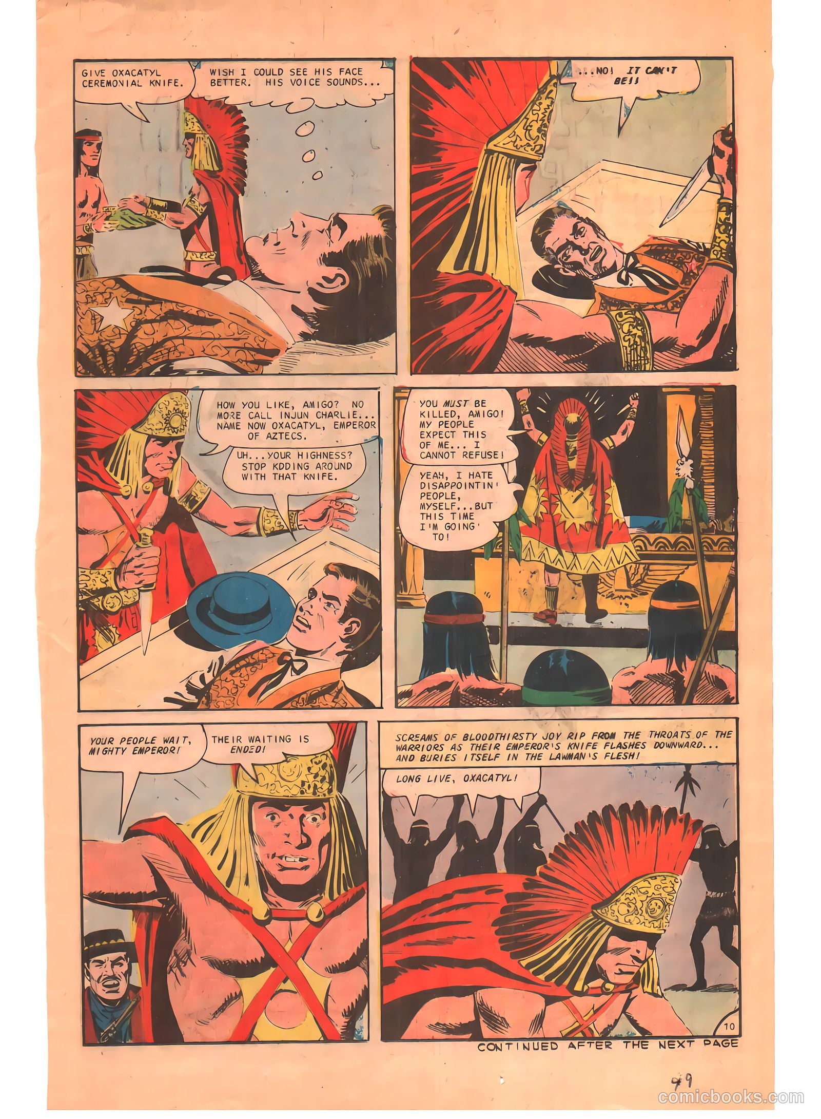 Wyatt Earp, Frontier Marshal #71 (1967) — page 13 of 36