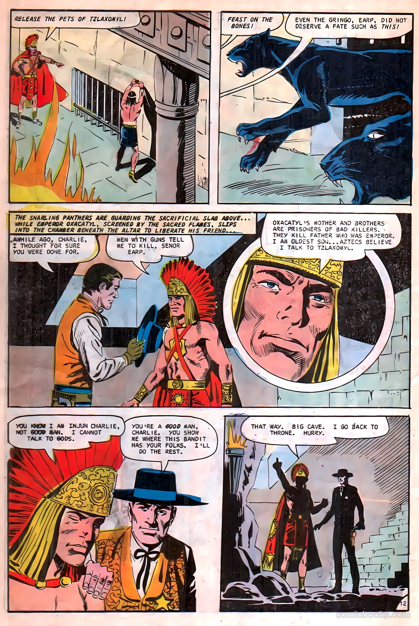Wyatt Earp, Frontier Marshal #71 (1967) — page 16 of 36
