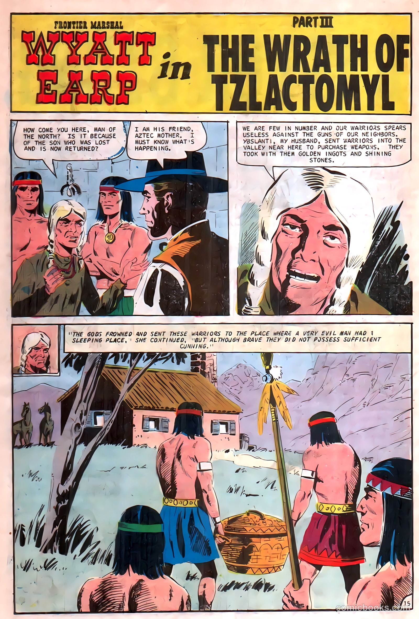 Wyatt Earp, Frontier Marshal #71 (1967) — page 20 of 36