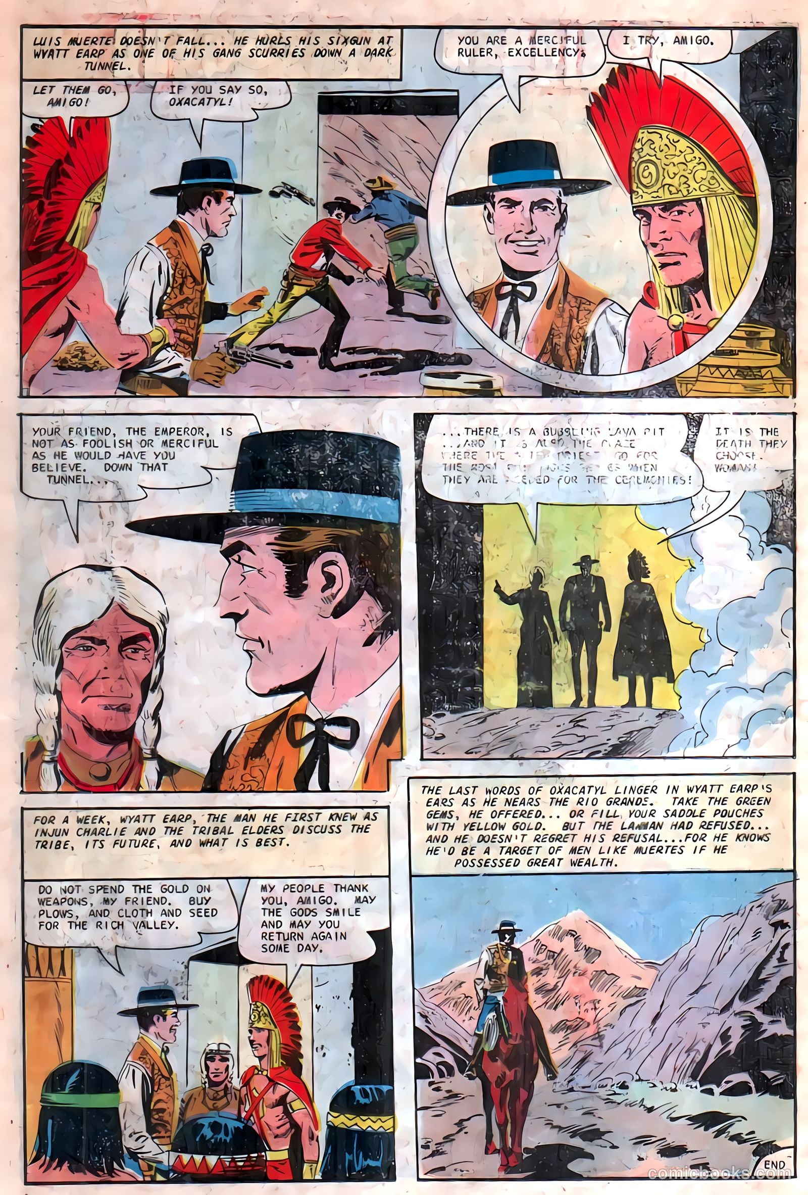 Wyatt Earp, Frontier Marshal #71 (1967) — page 26 of 36