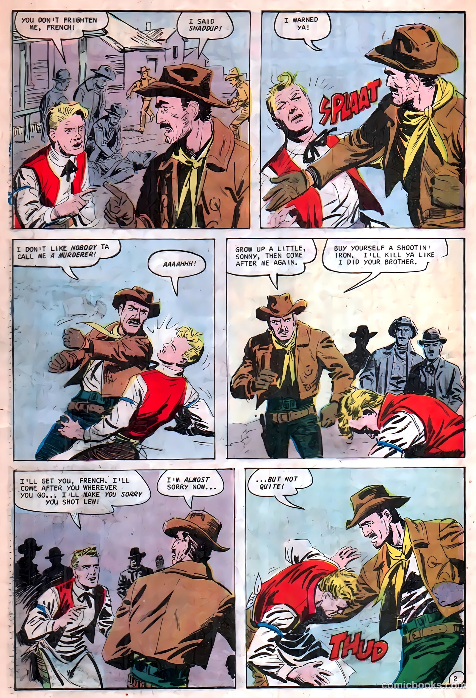 Wyatt Earp, Frontier Marshal #71 (1967) — page 28 of 36
