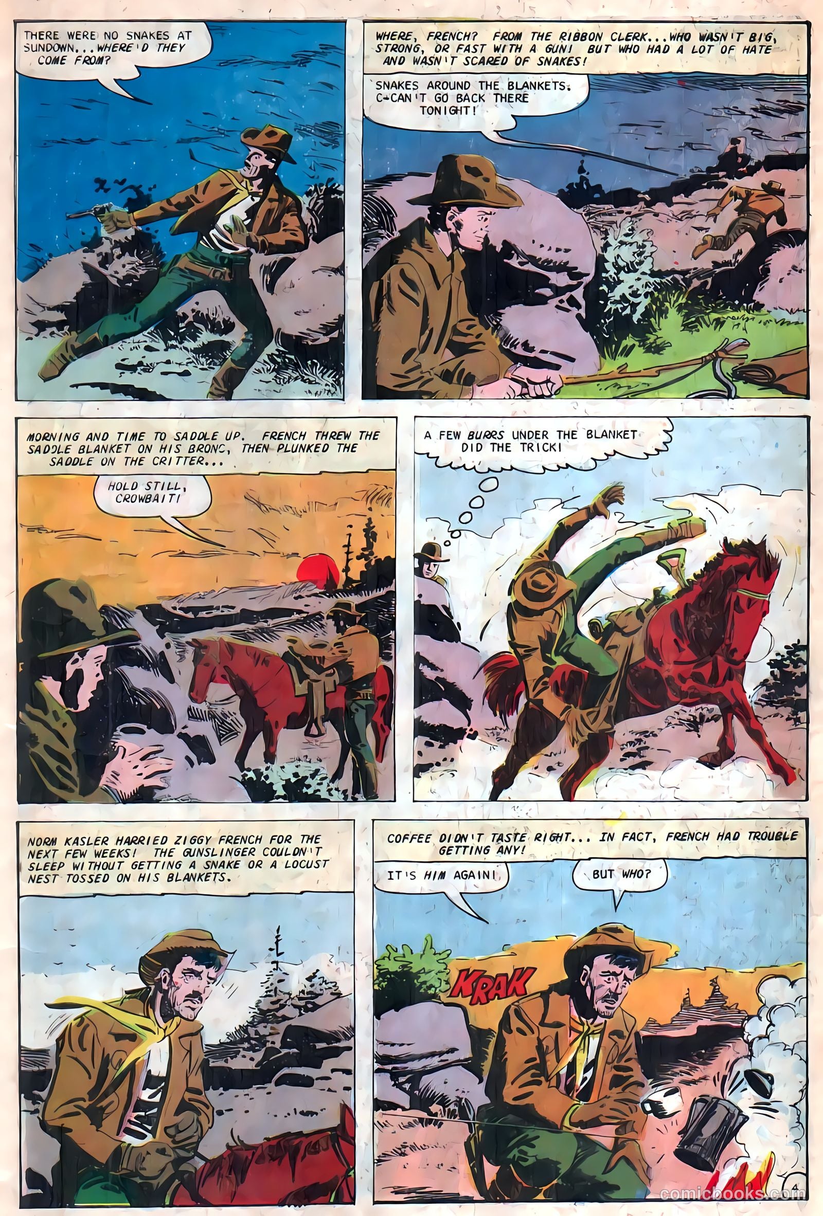 Wyatt Earp, Frontier Marshal #71 (1967) — page 31 of 36