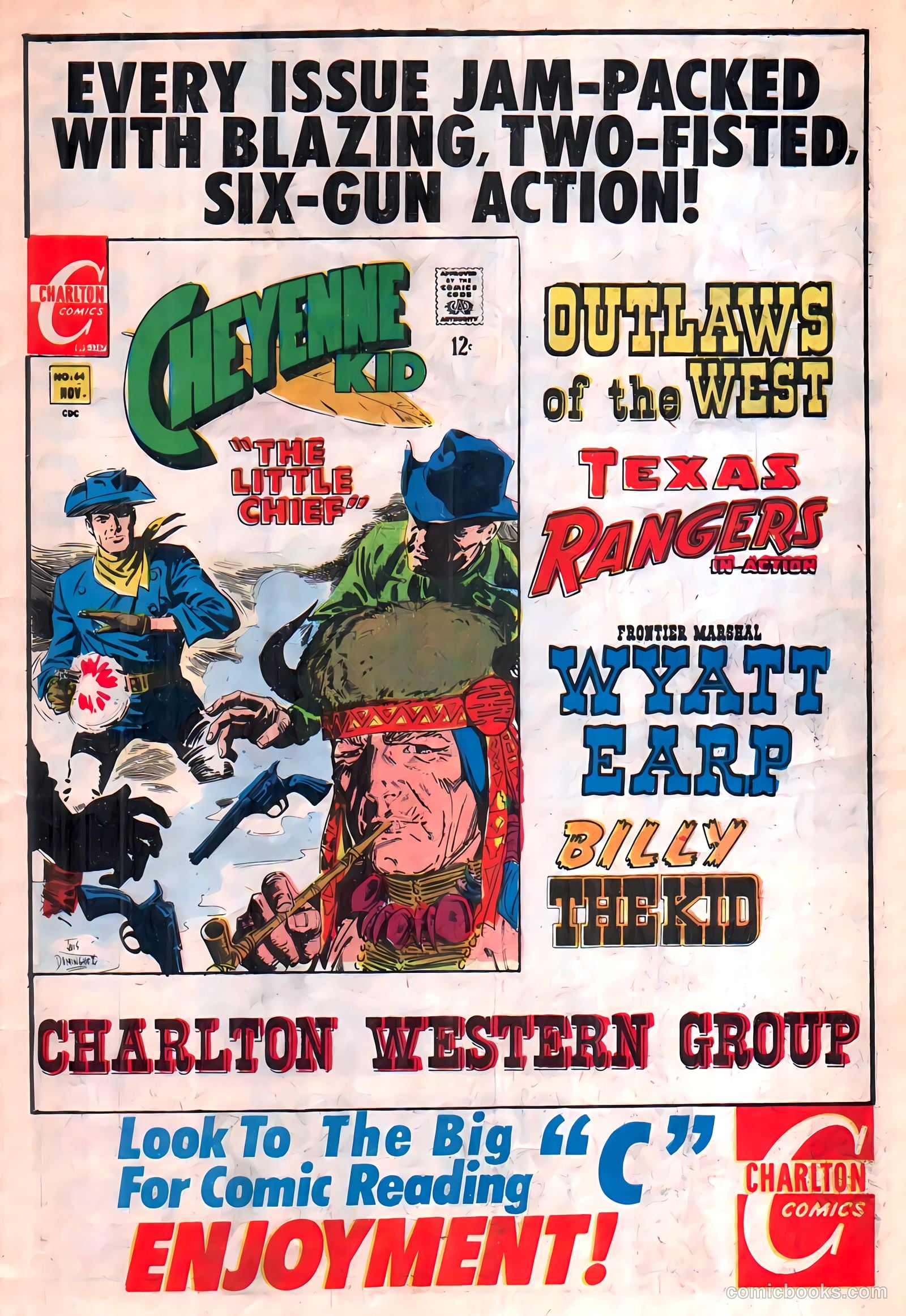 Wyatt Earp, Frontier Marshal #71 (1967) — page 33 of 36