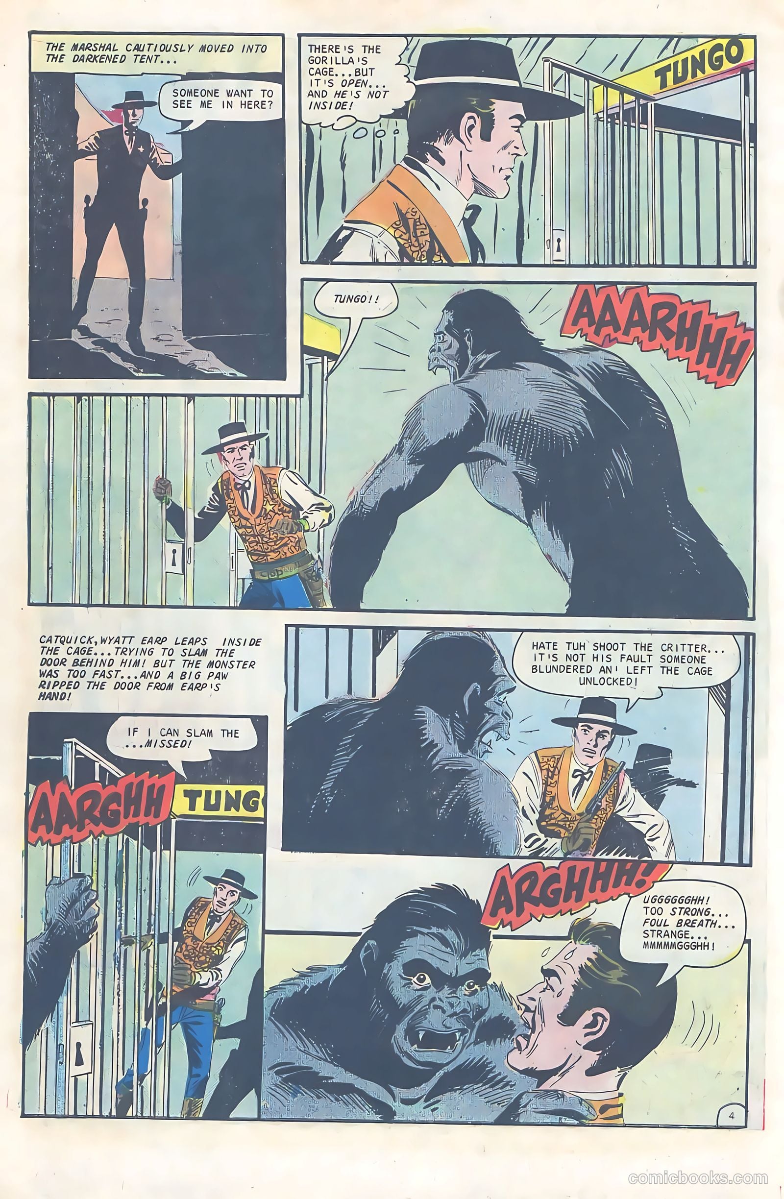 Wyatt Earp, Frontier Marshal #72 (1967) — page 6 of 36