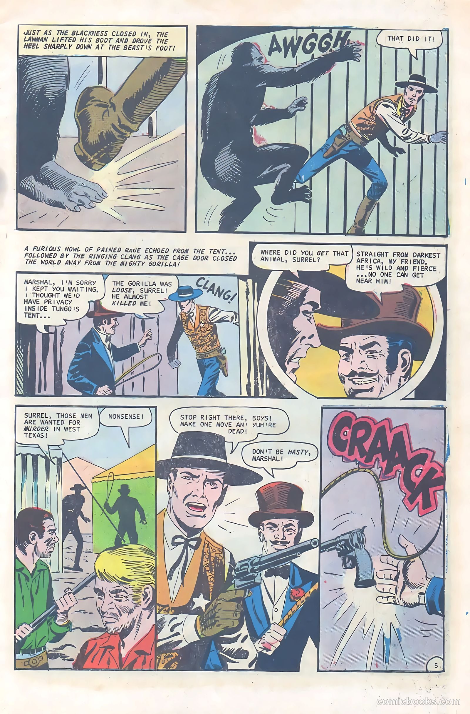 Wyatt Earp, Frontier Marshal #72 (1967) — page 7 of 36