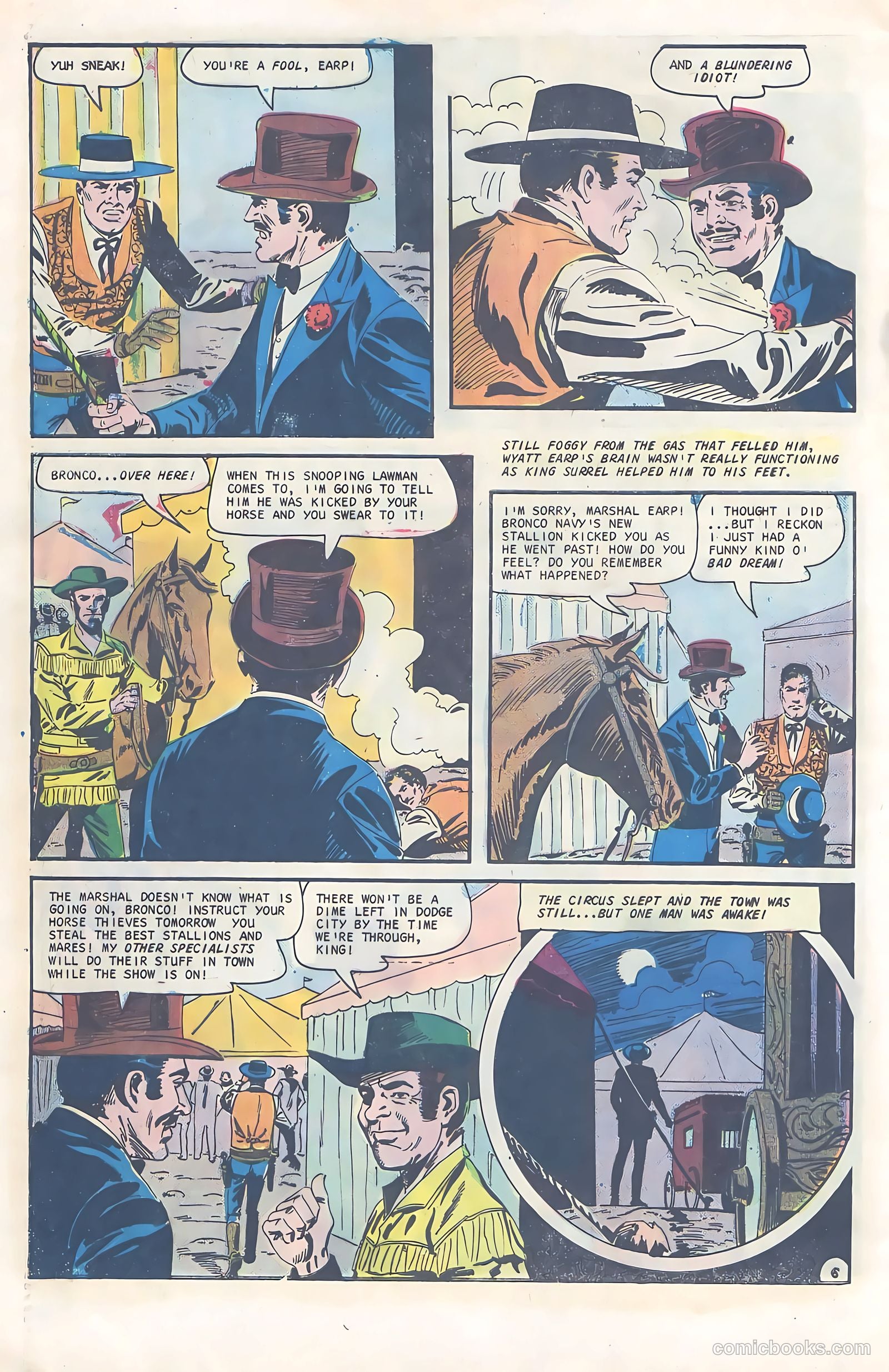 Wyatt Earp, Frontier Marshal #72 (1967) — page 8 of 36