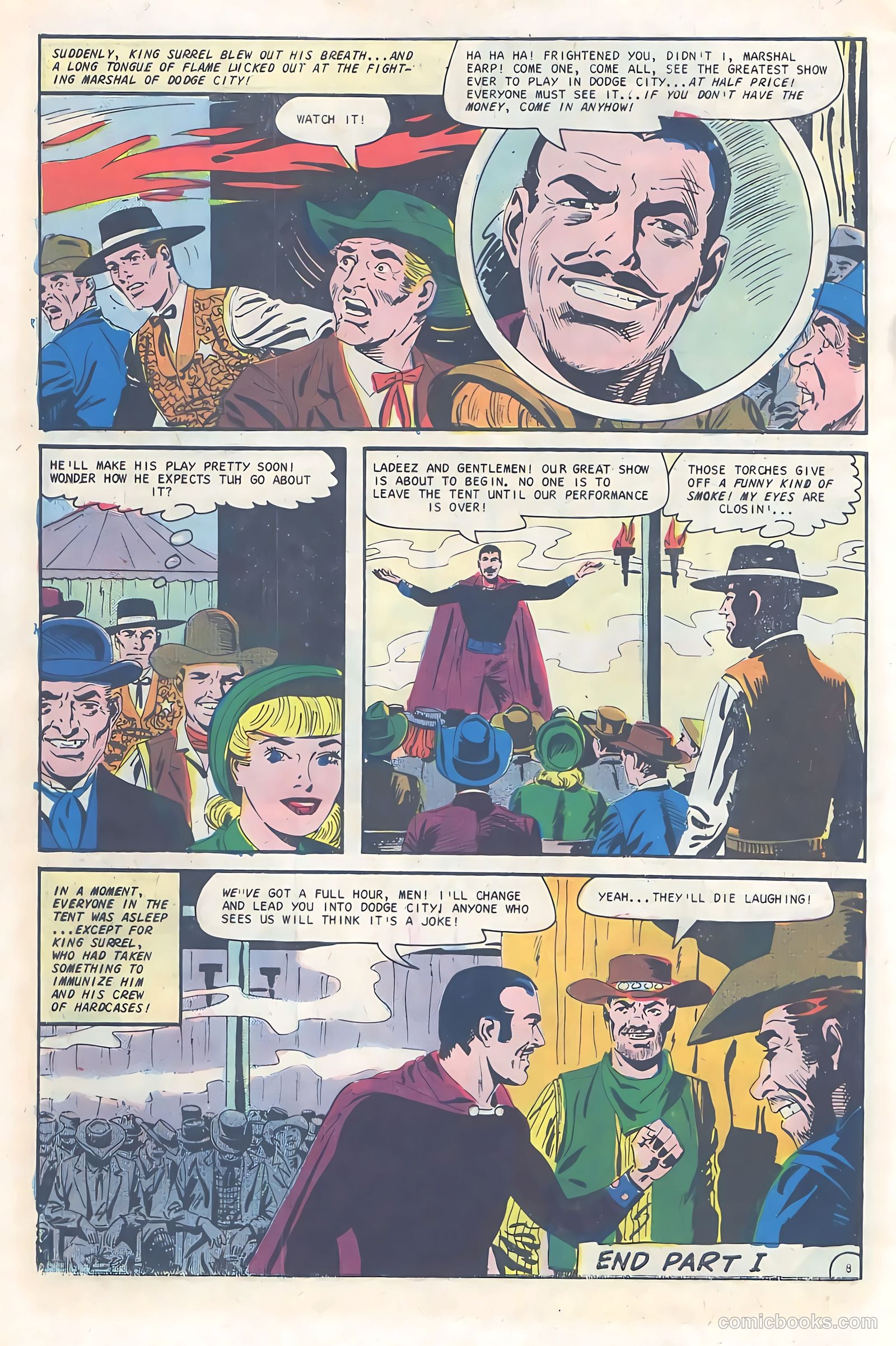 Wyatt Earp, Frontier Marshal #72 (1967) — page 10 of 36