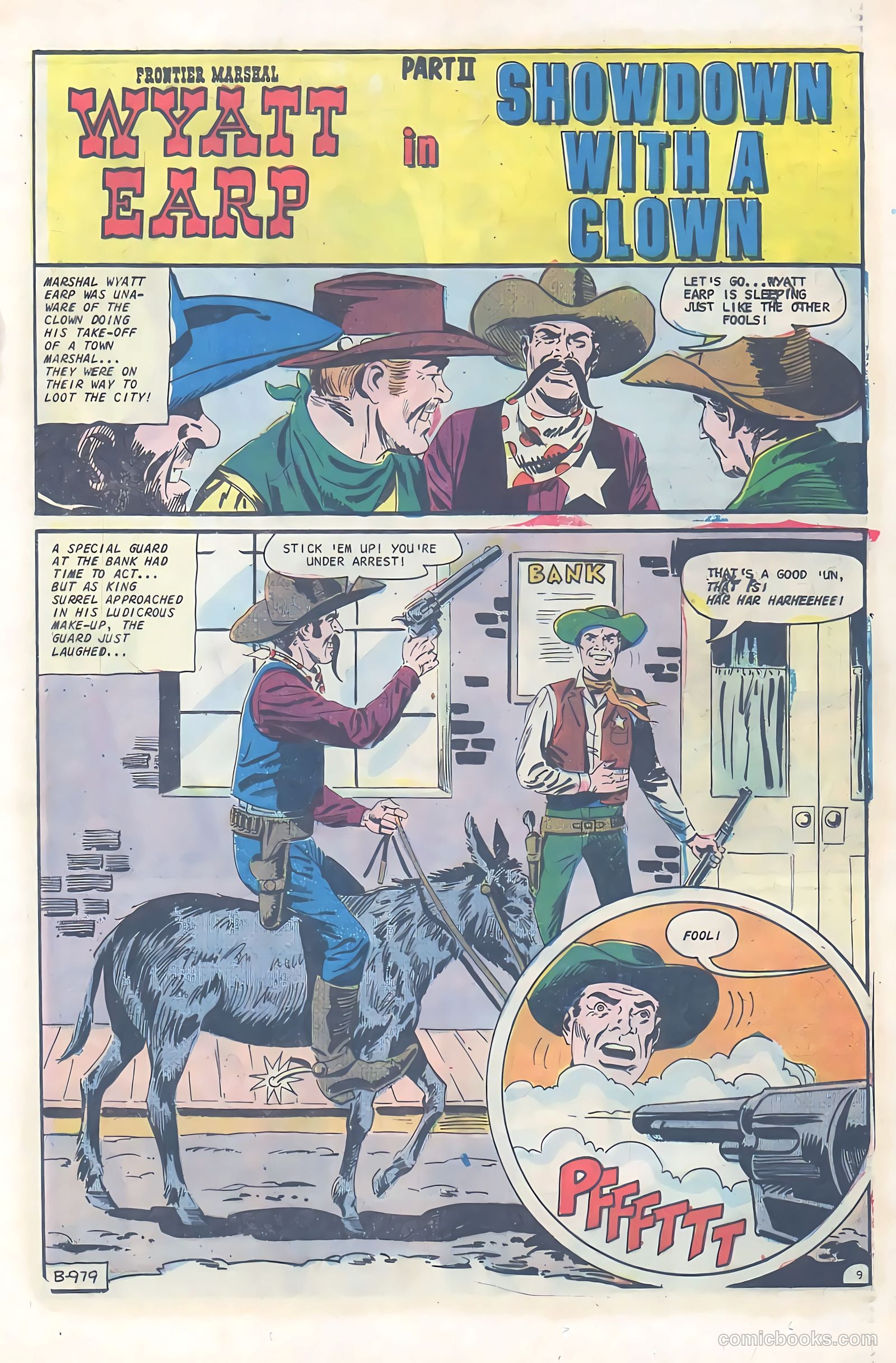 Wyatt Earp, Frontier Marshal #72 (1967) — page 13 of 36