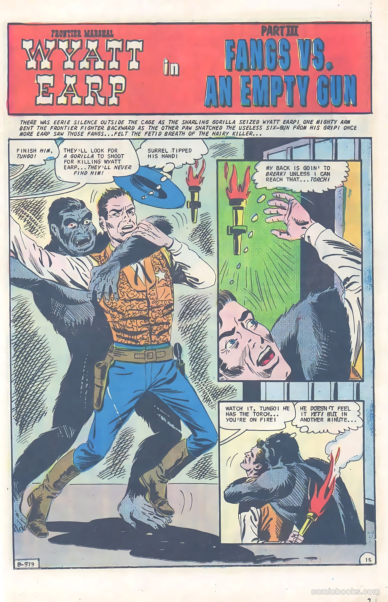 Wyatt Earp, Frontier Marshal #72 (1967) — page 21 of 36