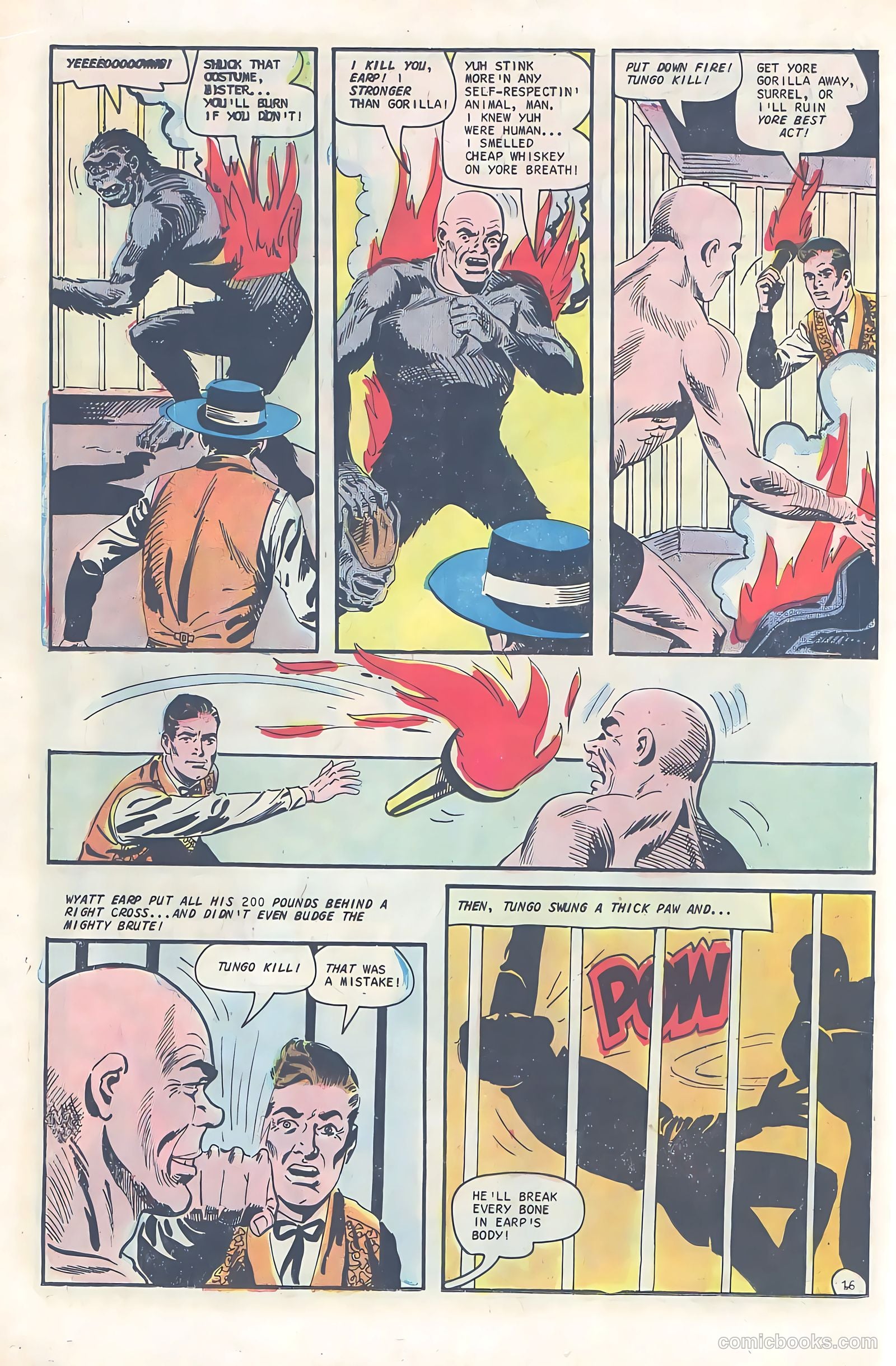Wyatt Earp, Frontier Marshal #72 (1967) — page 22 of 36