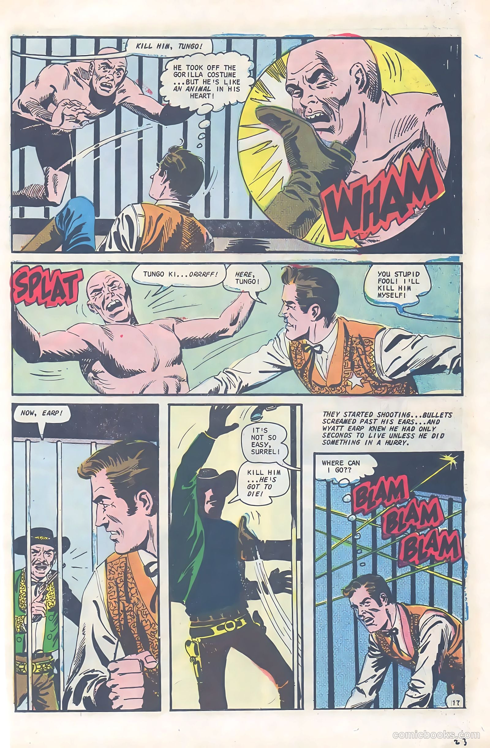 Wyatt Earp, Frontier Marshal #72 (1967) — page 23 of 36