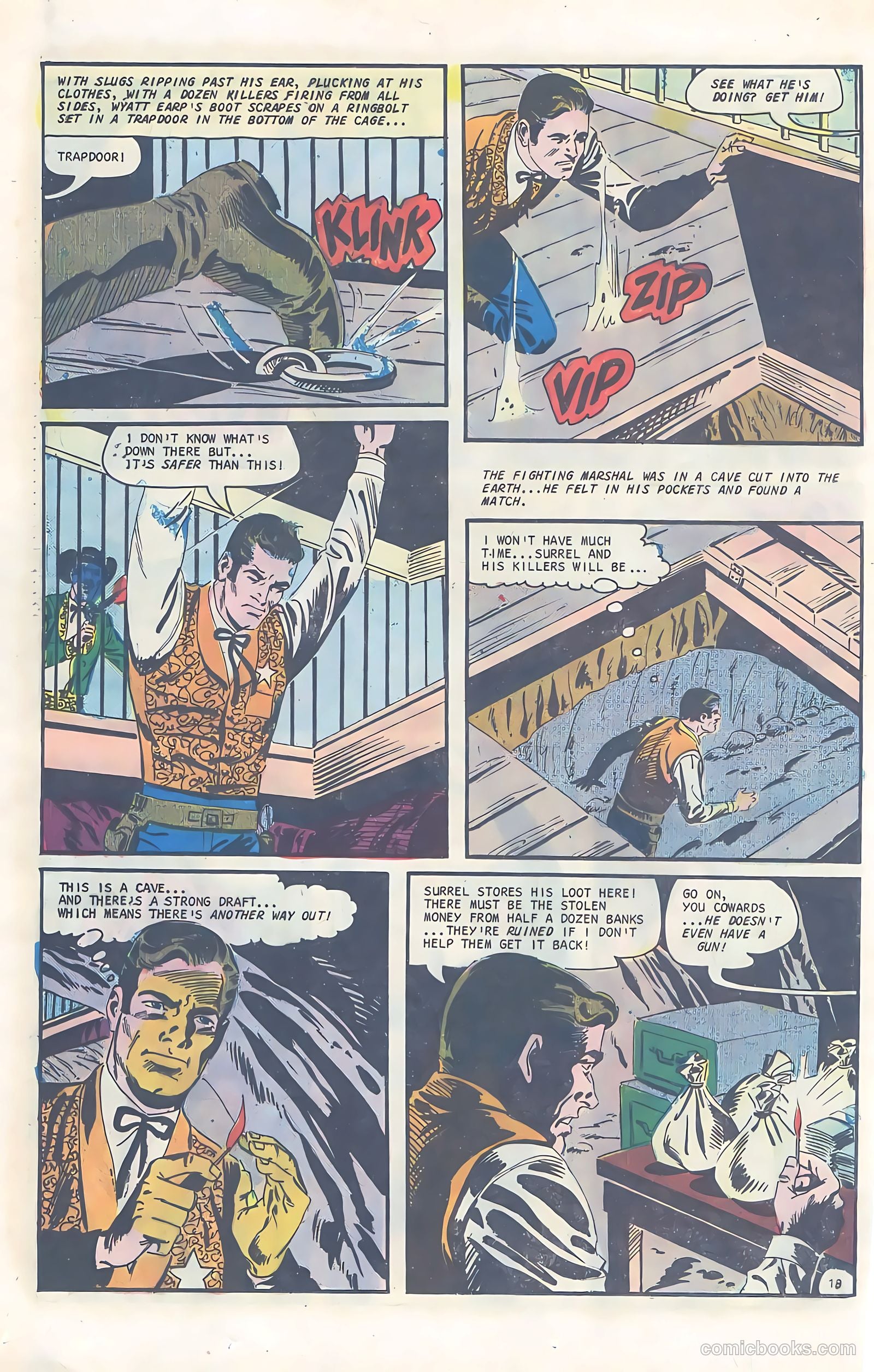 Wyatt Earp, Frontier Marshal #72 (1967) — page 24 of 36