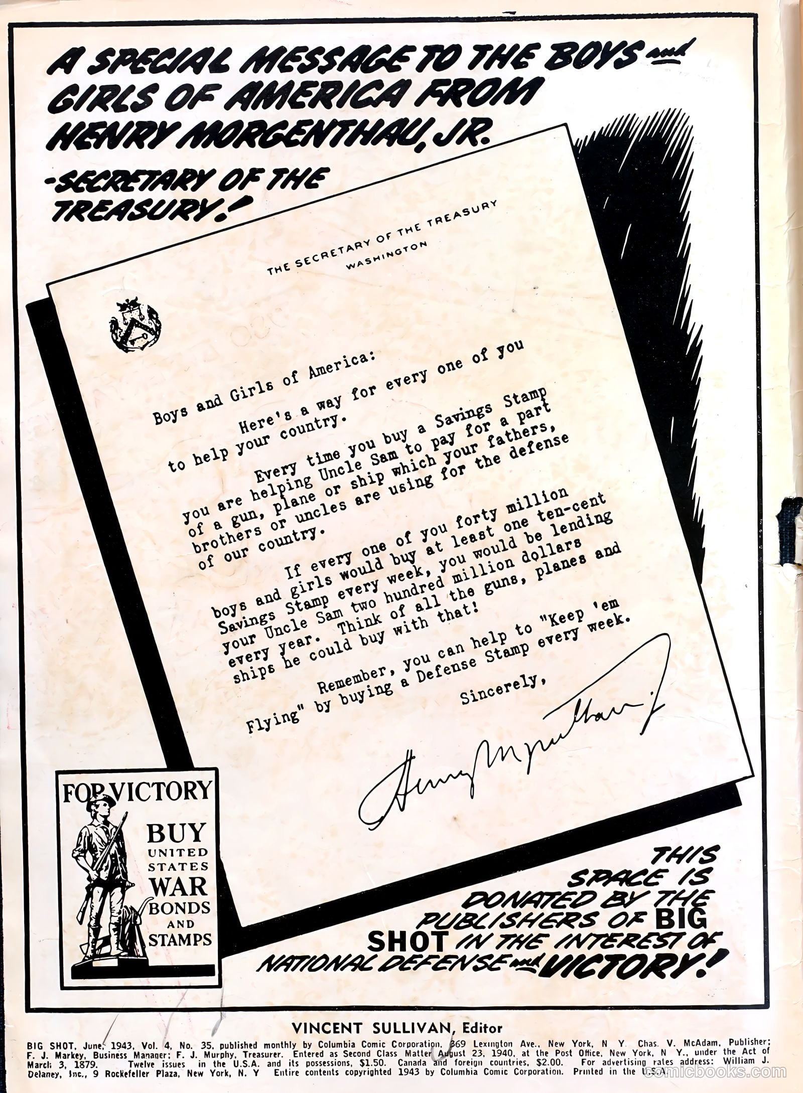 Big Shot #35 (1943) — page 2 of 68