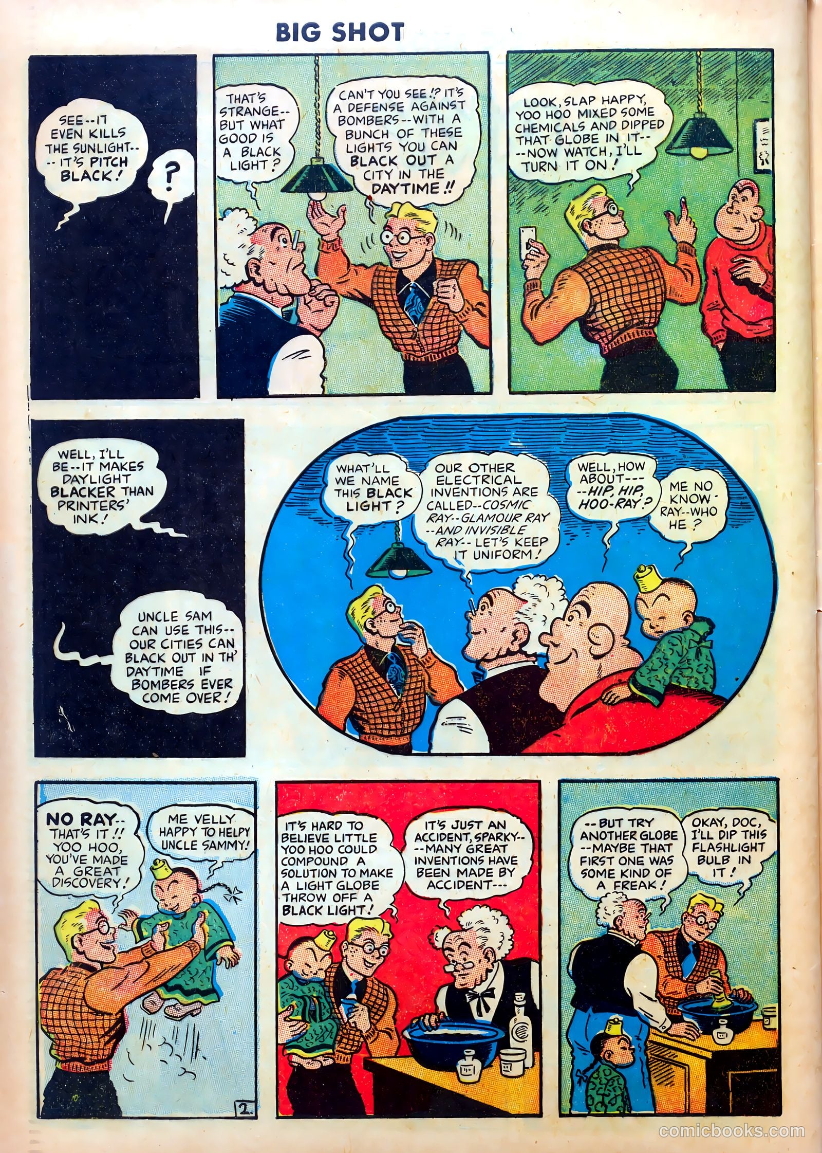 Big Shot #35 (1943) — page 62 of 68
