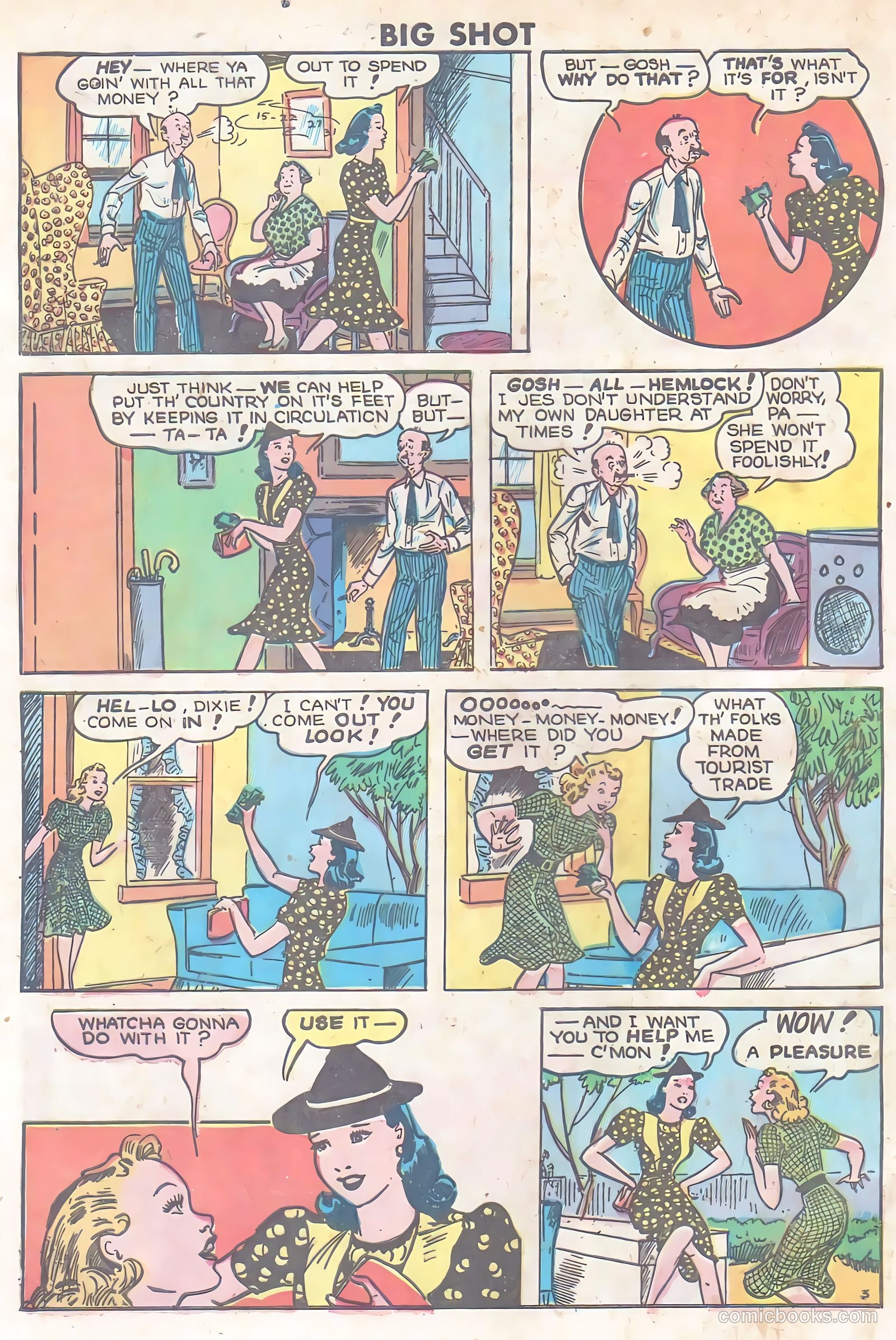 Big Shot #36 (1943) — page 50 of 60