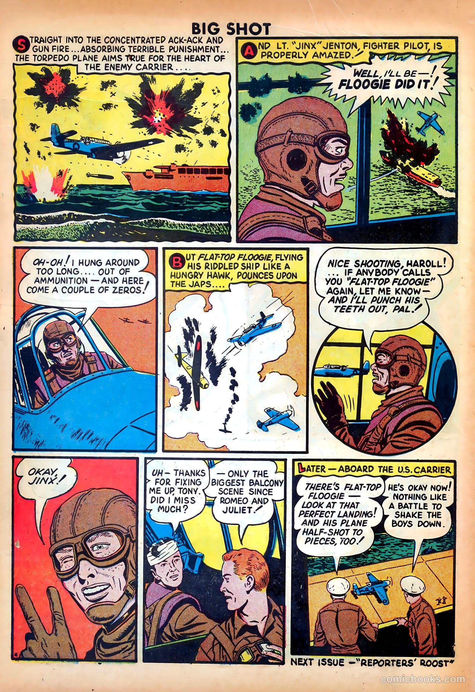 Big Shot #43 (1944) — page 58 of 60