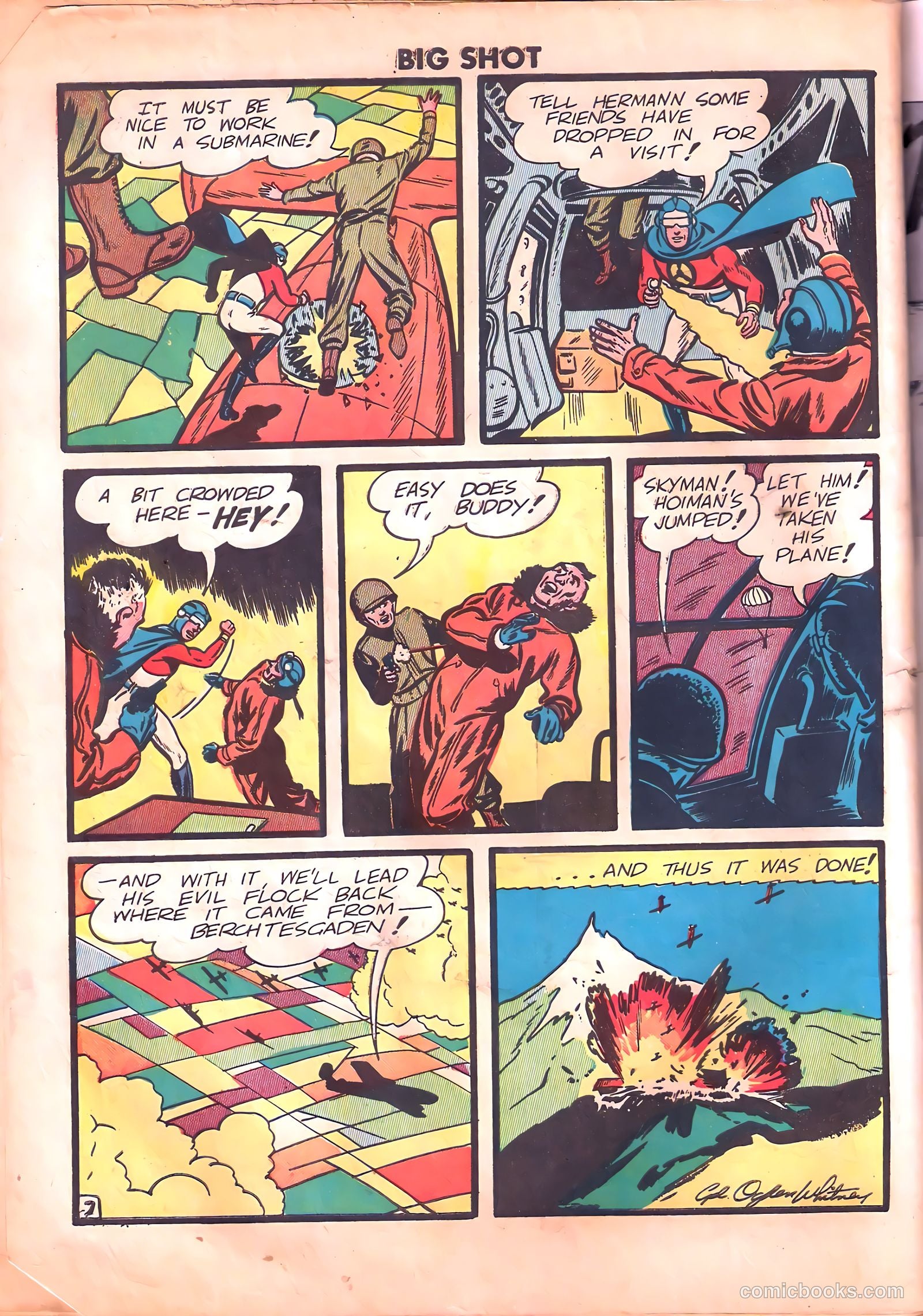 Big Shot #45 (1944) — page 50 of 52