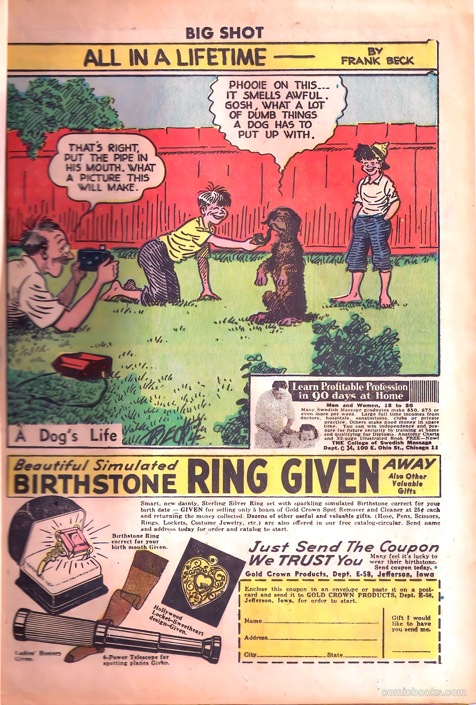 Big Shot #48 (1944) — page 35 of 52