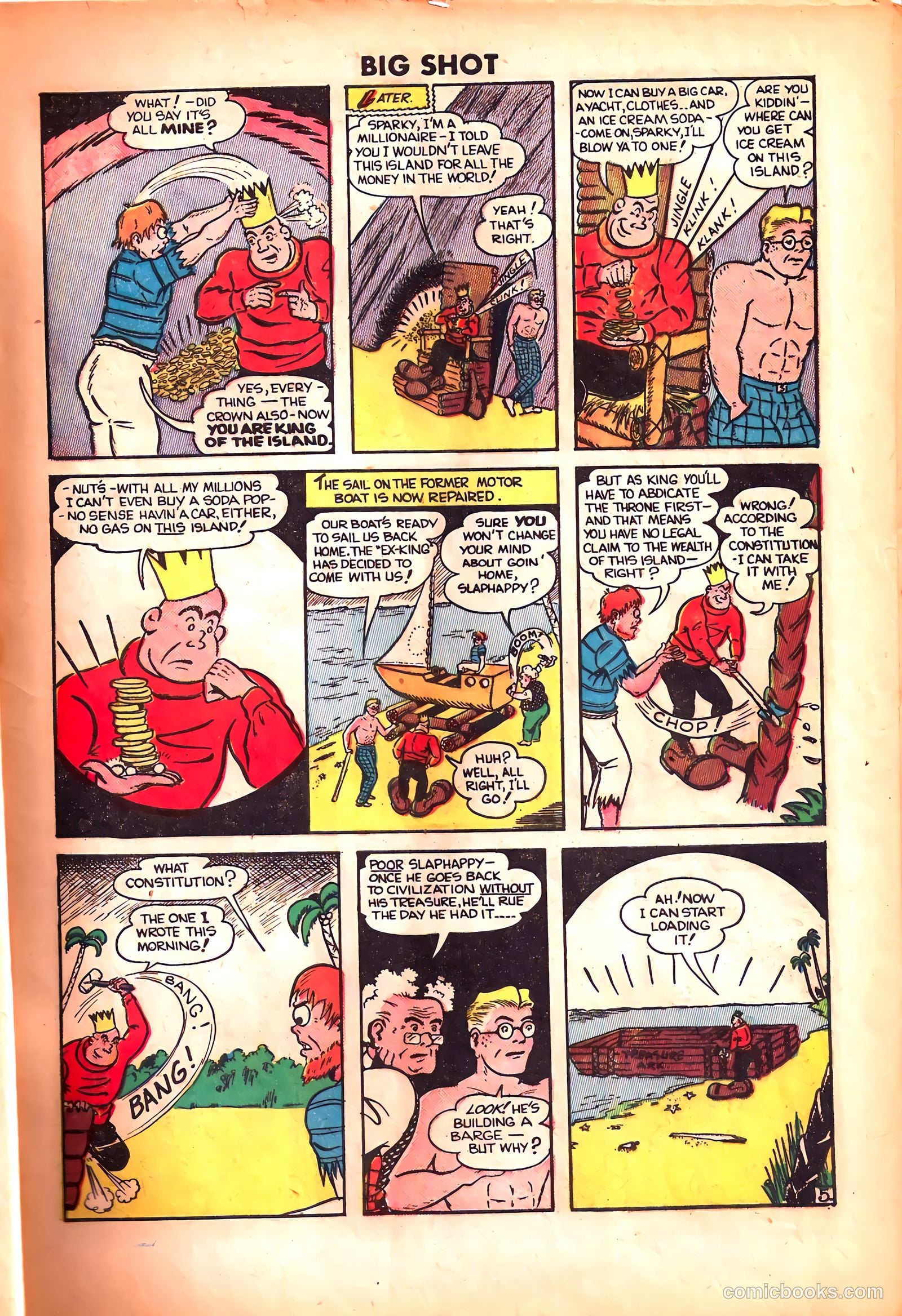 Big Shot #54 (1945) — page 13 of 52
