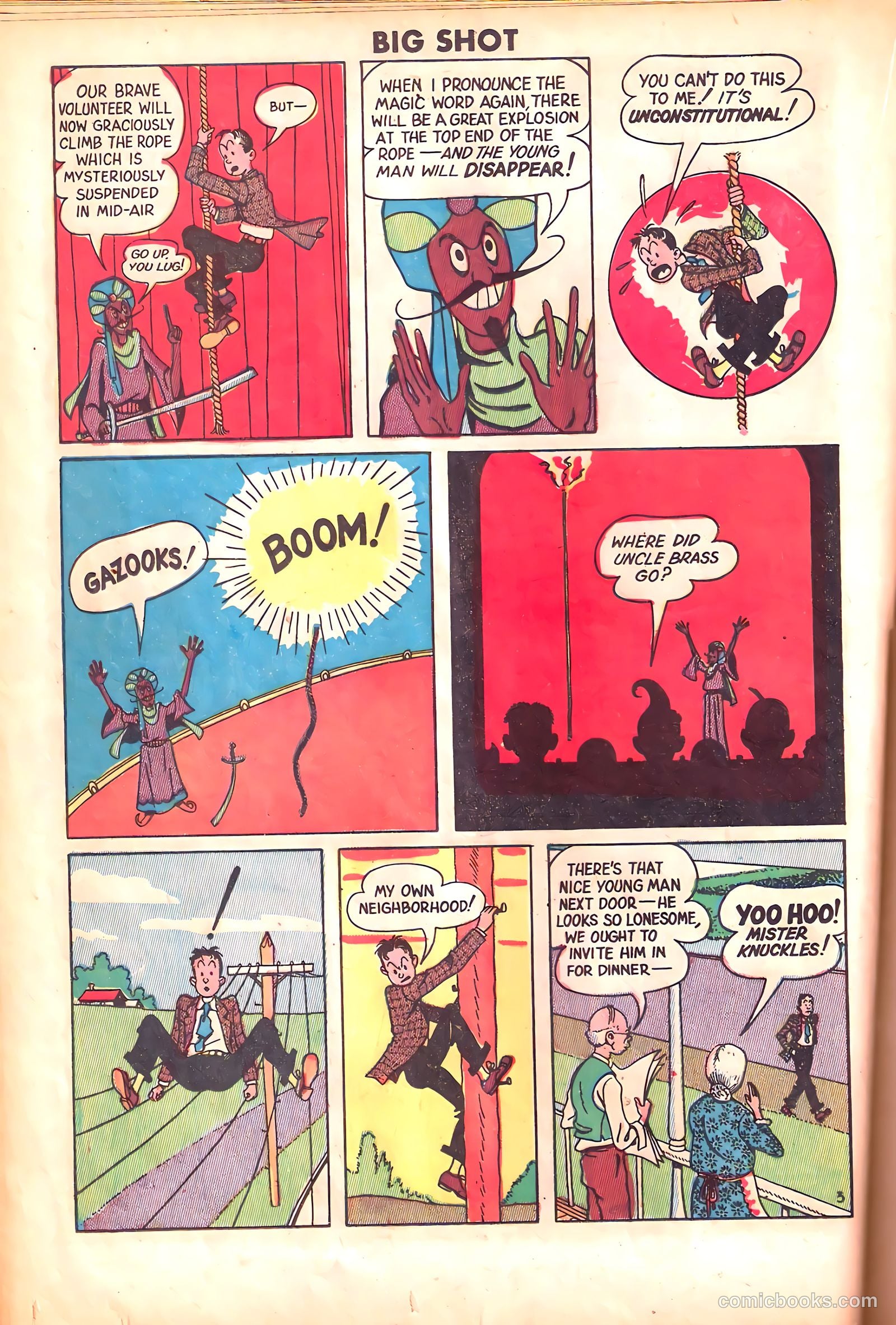 Big Shot #54 (1945) — page 34 of 52