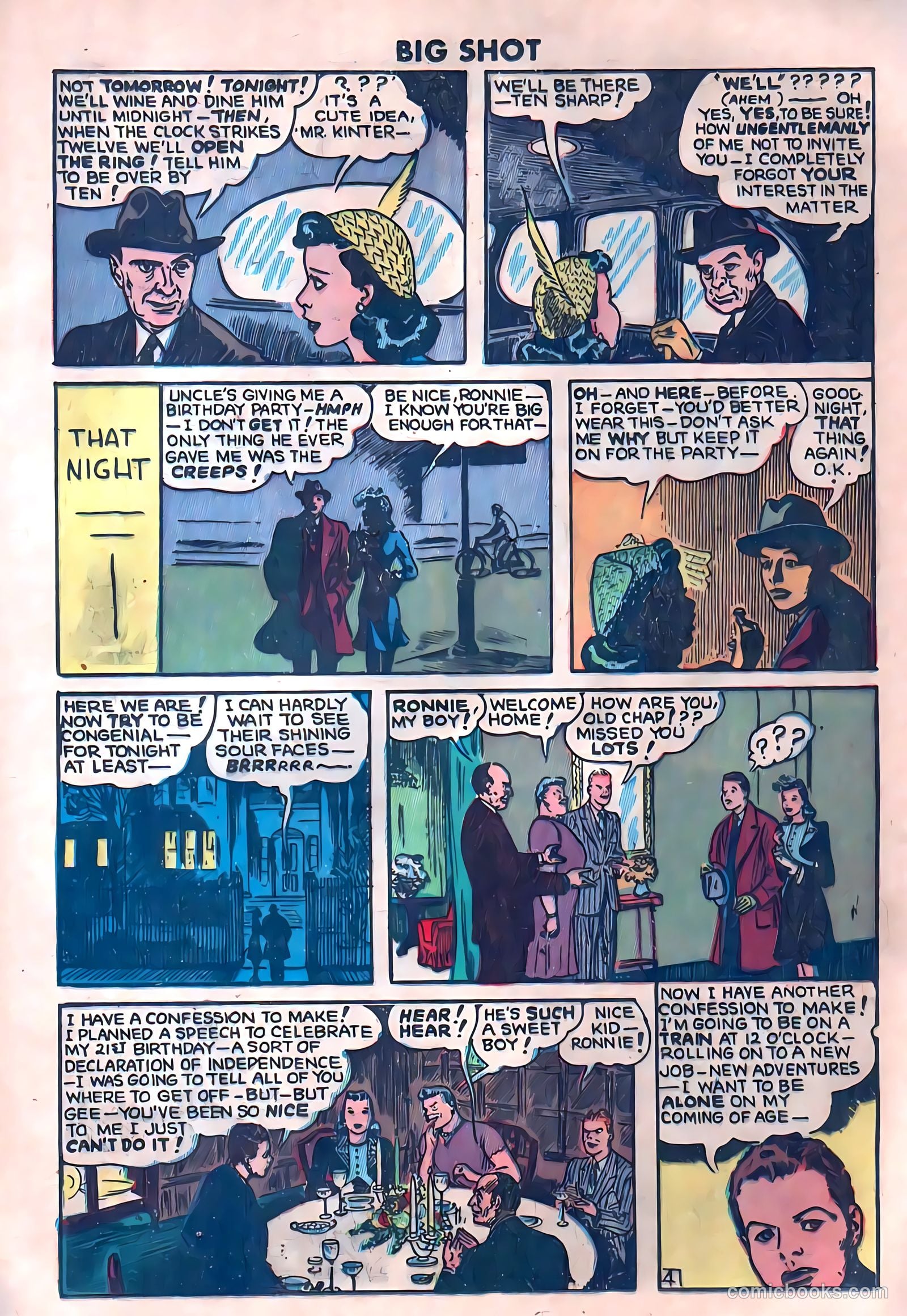 Big Shot #55 (1945) — page 37 of 52