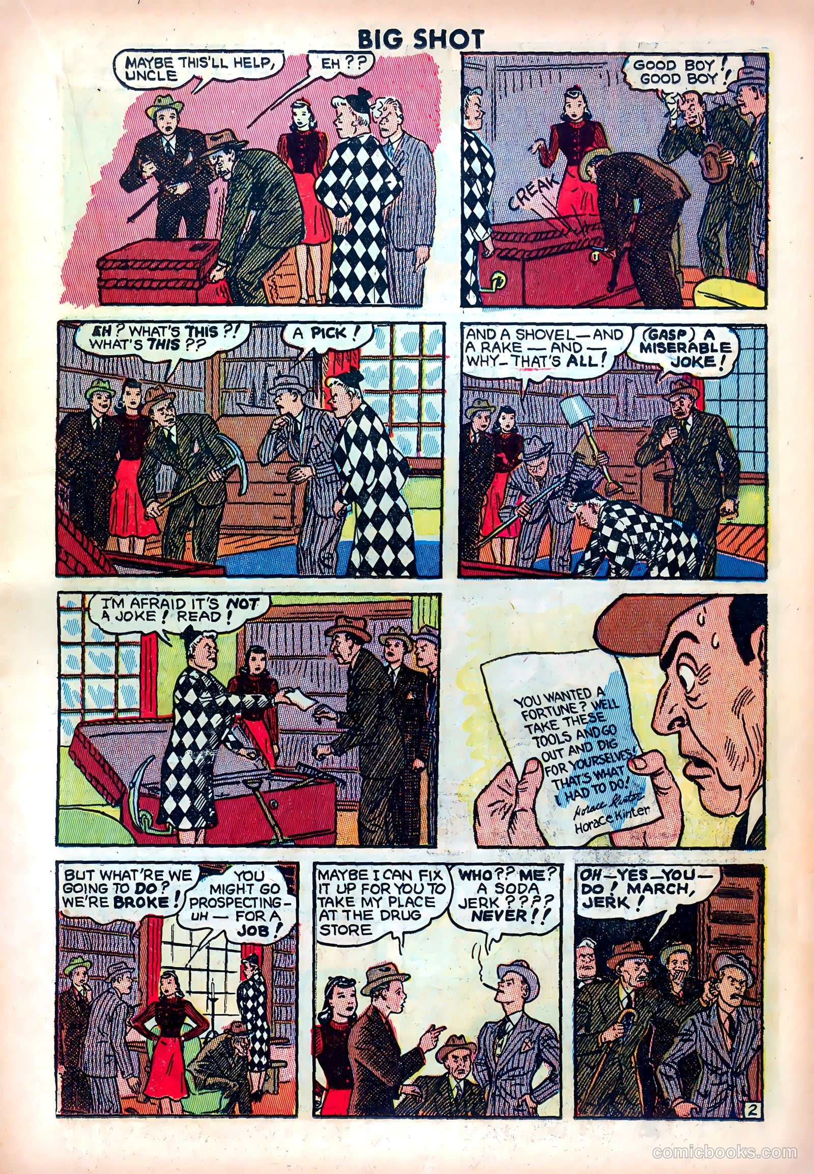 Big Shot #57 (1945) — page 21 of 52