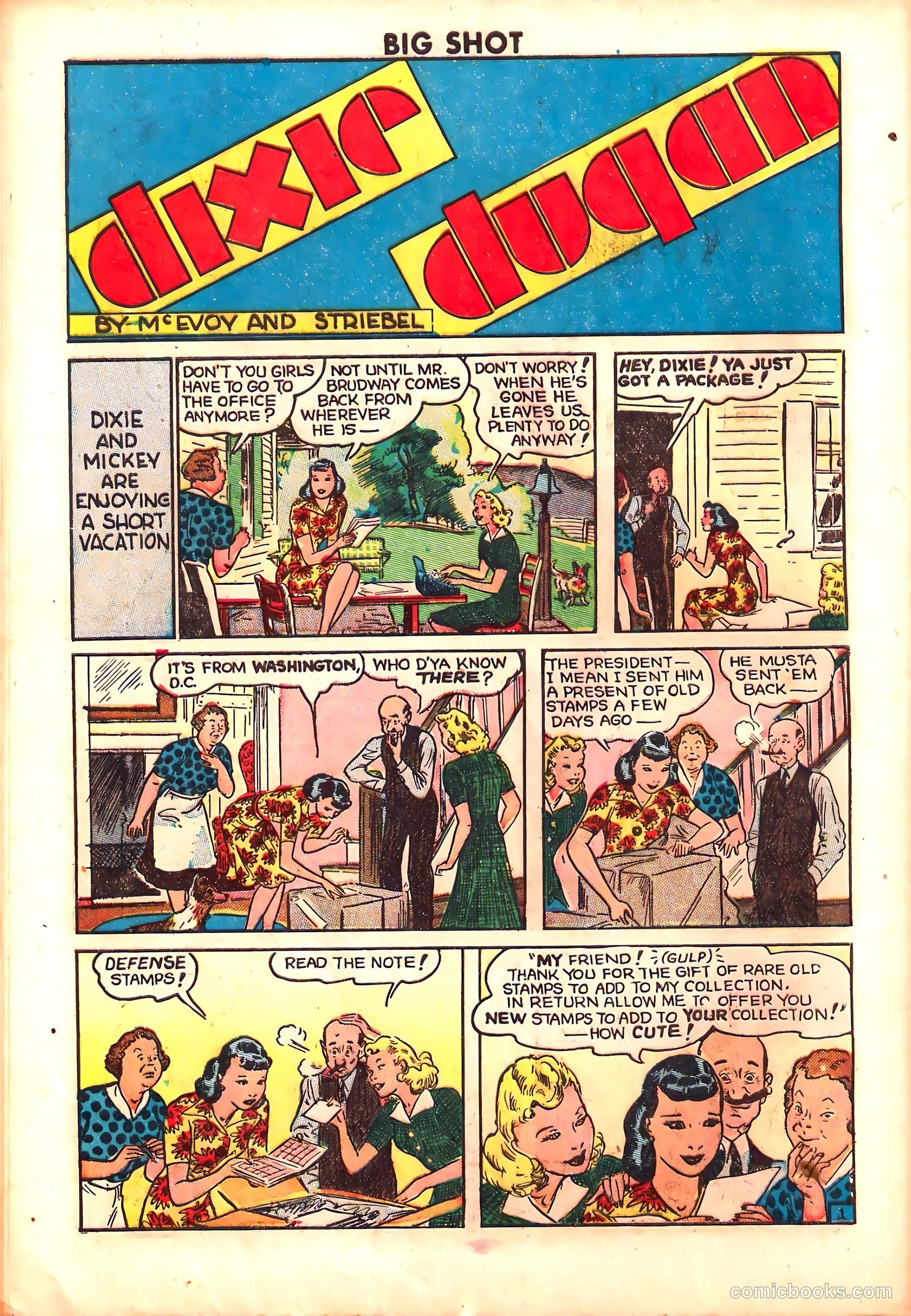 Big Shot #58 (1945) — page 40 of 52