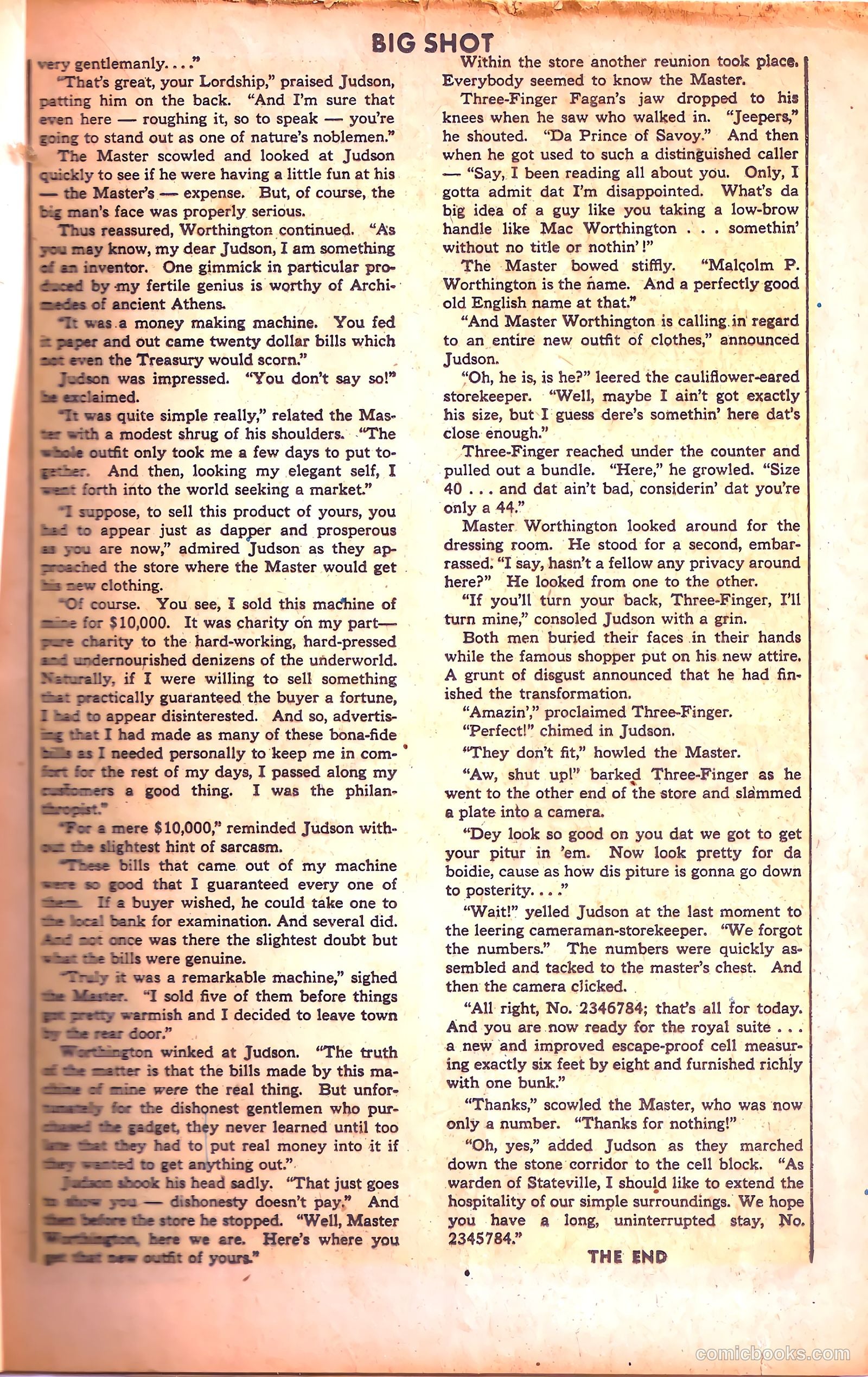 Big Shot #60 (1945) — page 31 of 52