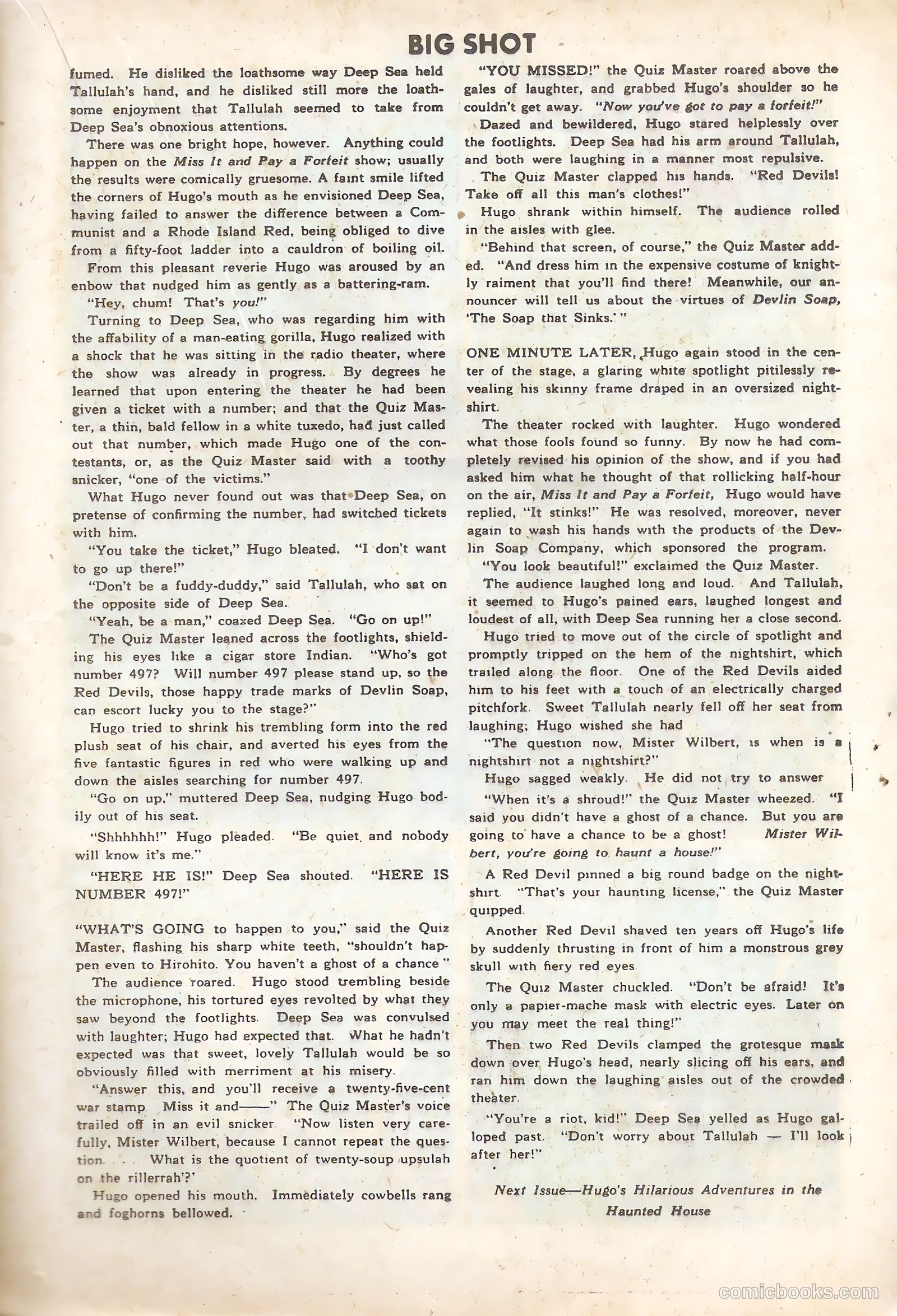 Big Shot #61 (1945) — page 31 of 52