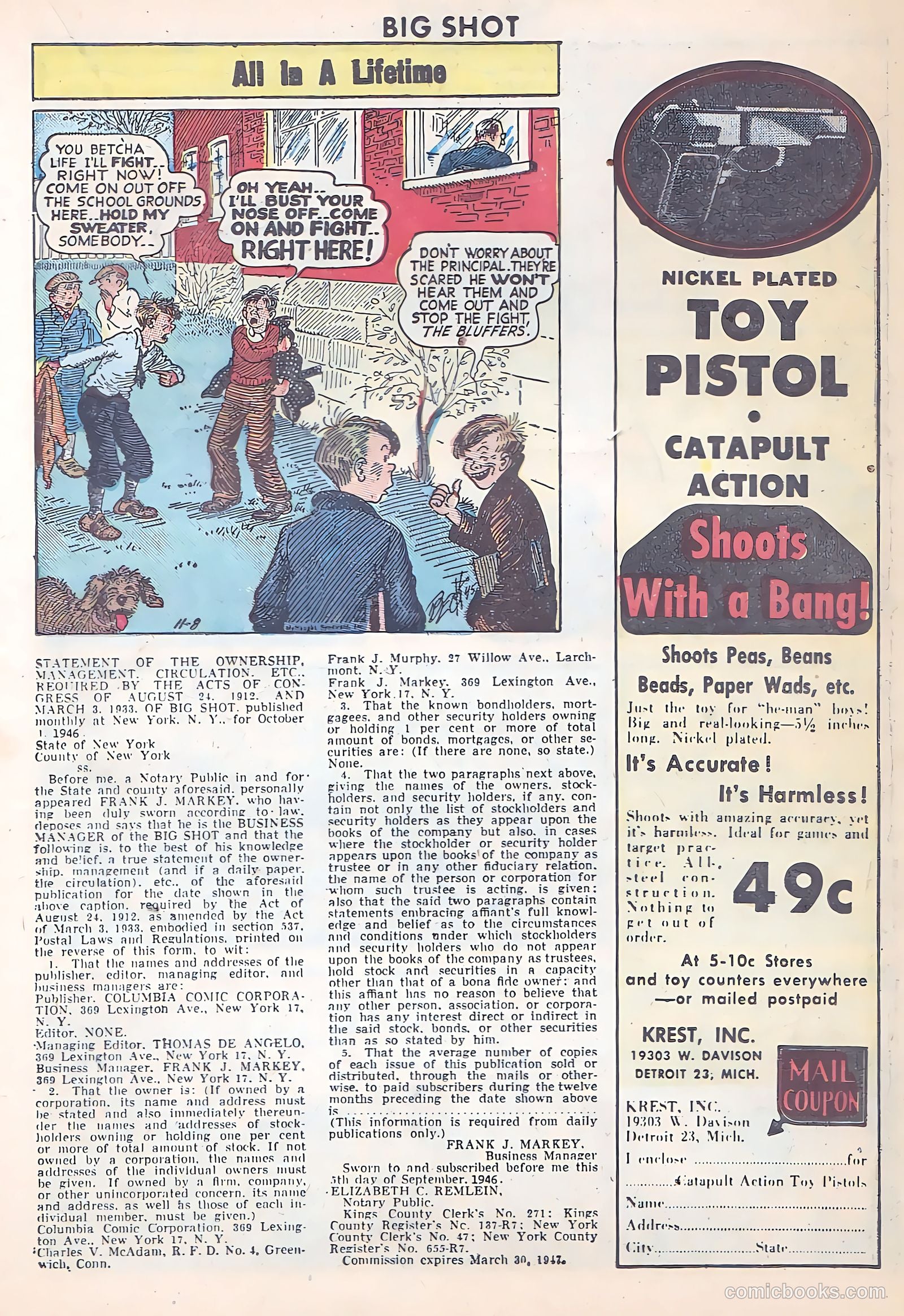 Big Shot #73 (1947) — page 21 of 52
