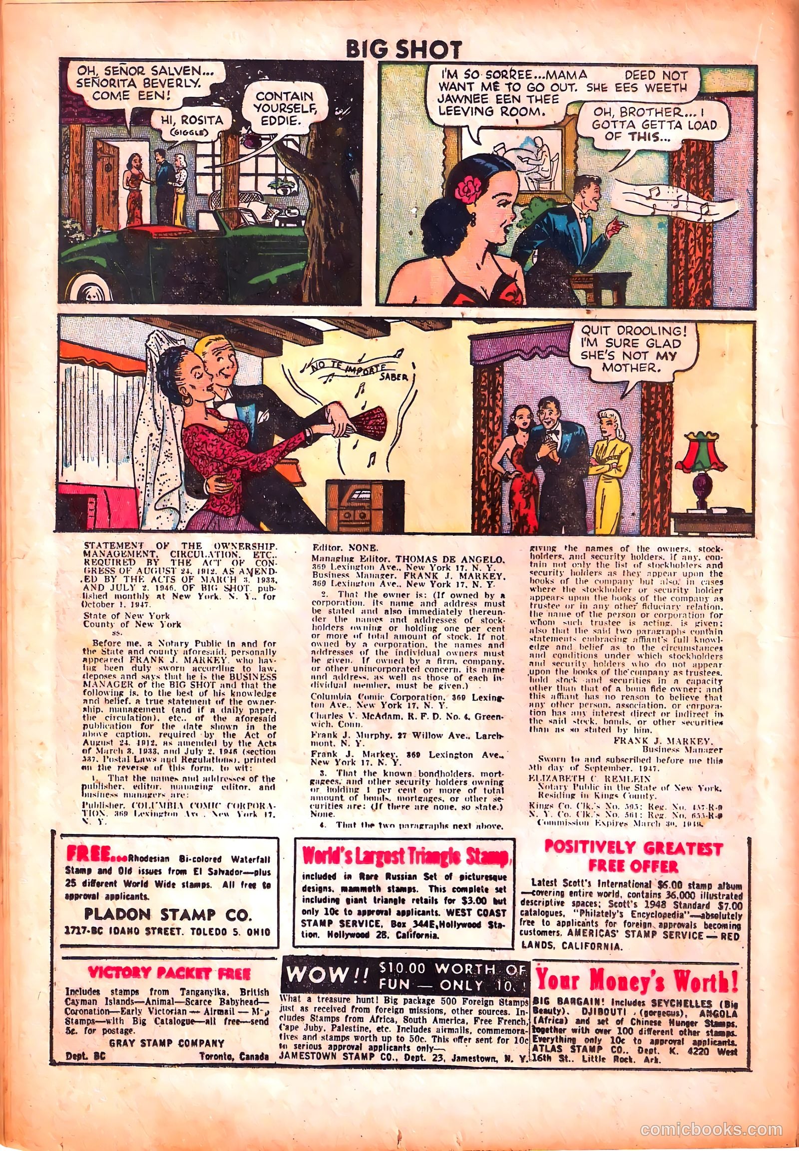 Big Shot #85 (1948) — page 24 of 52