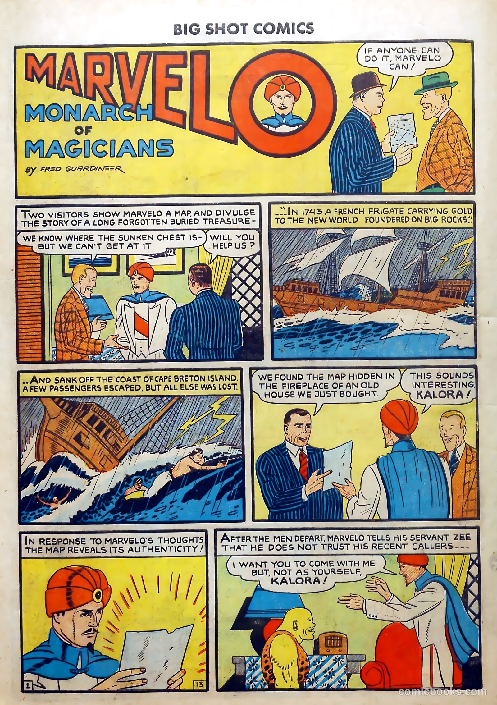 Big Shot Comics #13 (1941) — page 50 of 68