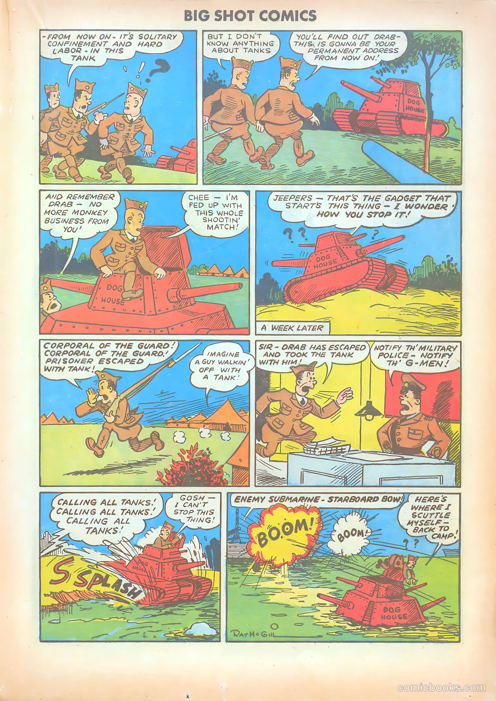 Big Shot Comics #16 (1941) — page 35 of 68
