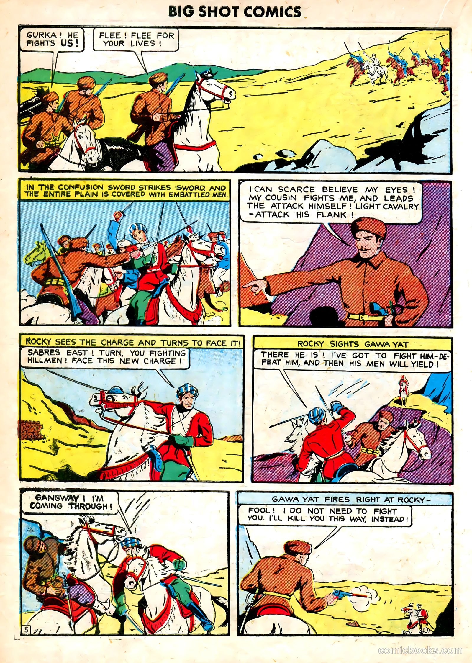 Big Shot Comics #17 (1941) — page 32 of 68