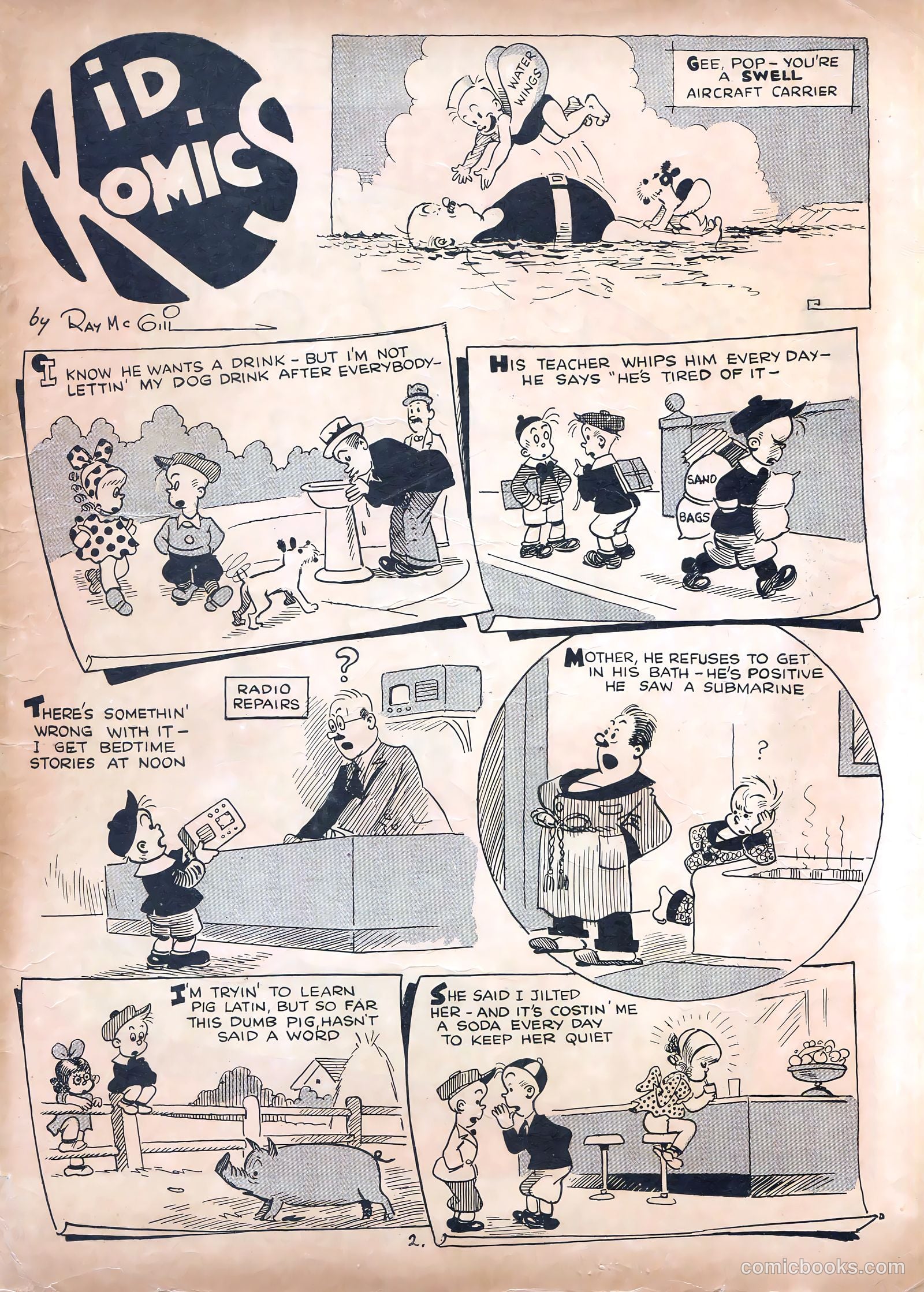 Big Shot Comics #18 (1941) — page 67 of 68