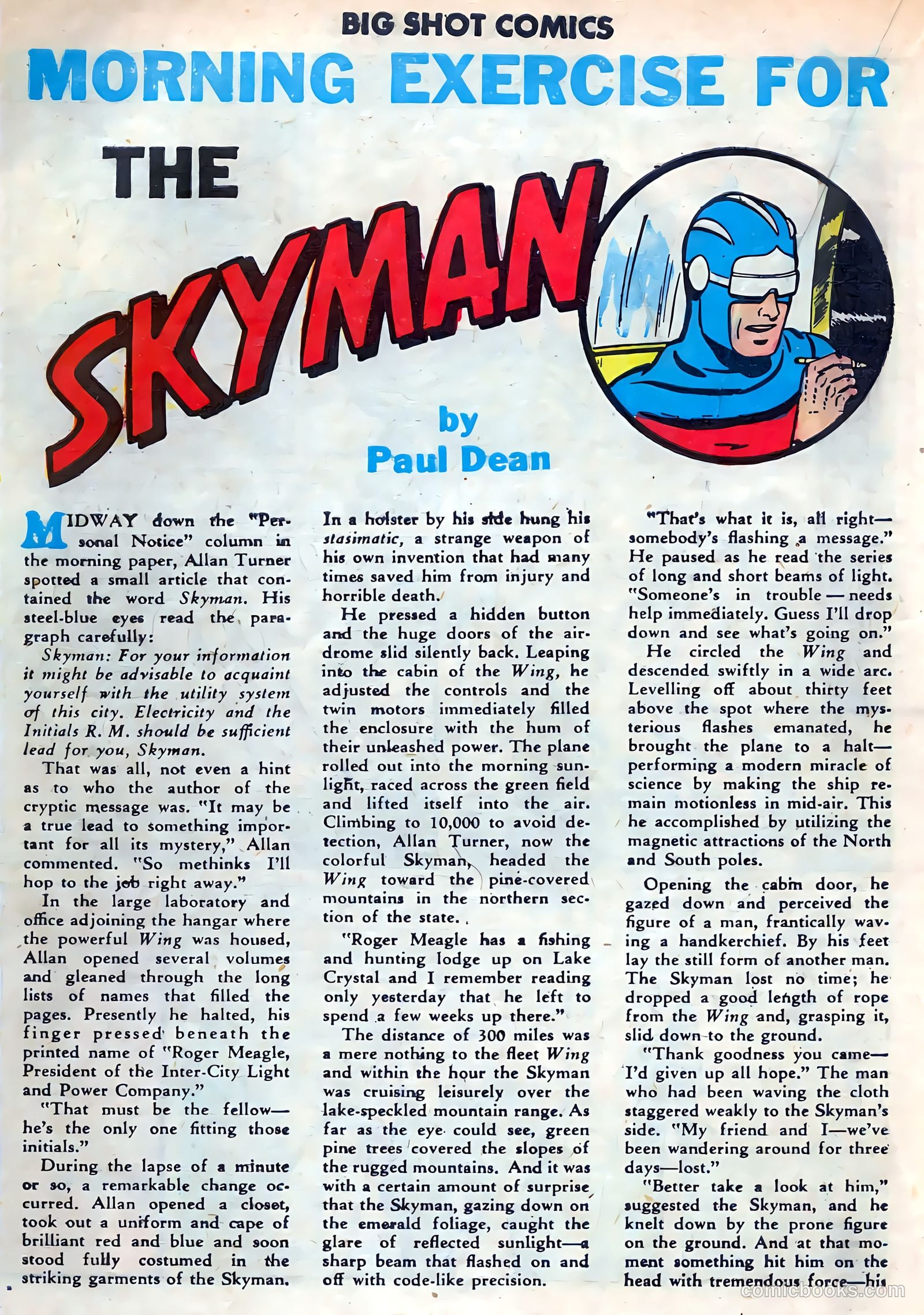 Big Shot Comics #19 (1941) — page 34 of 68
