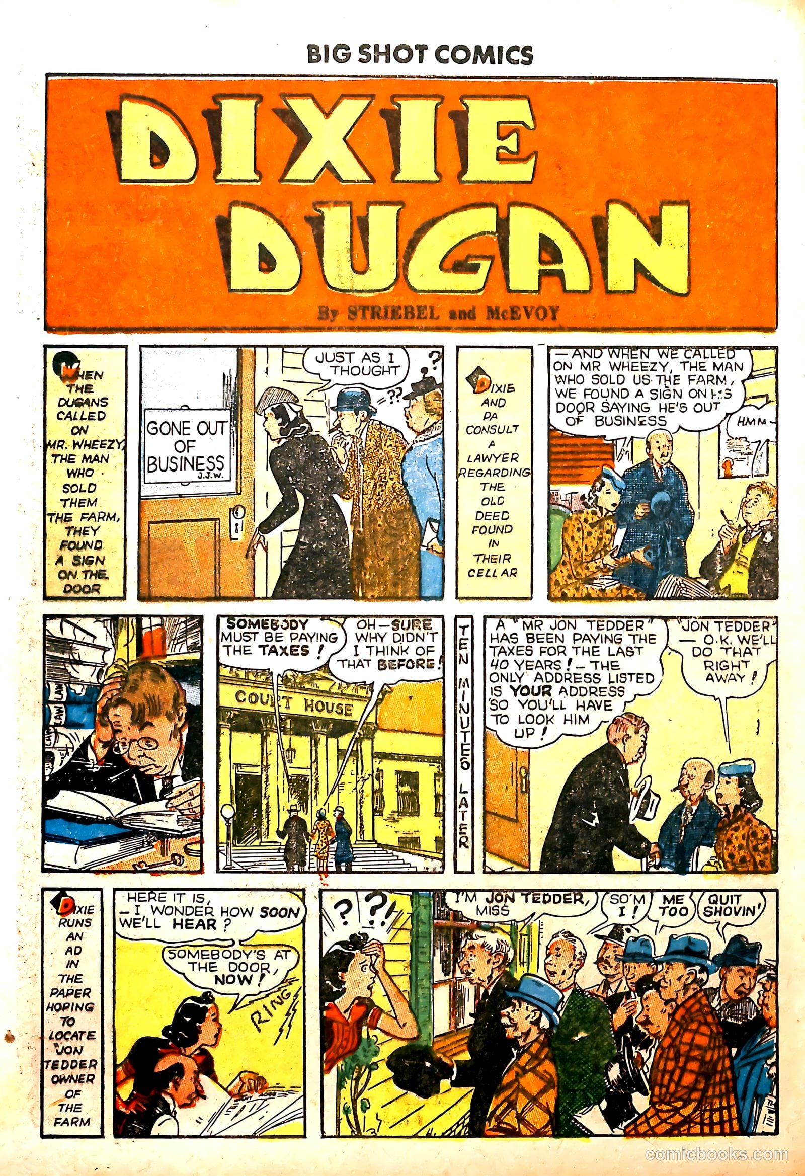 Big Shot Comics #26 (1942) — page 38 of 60