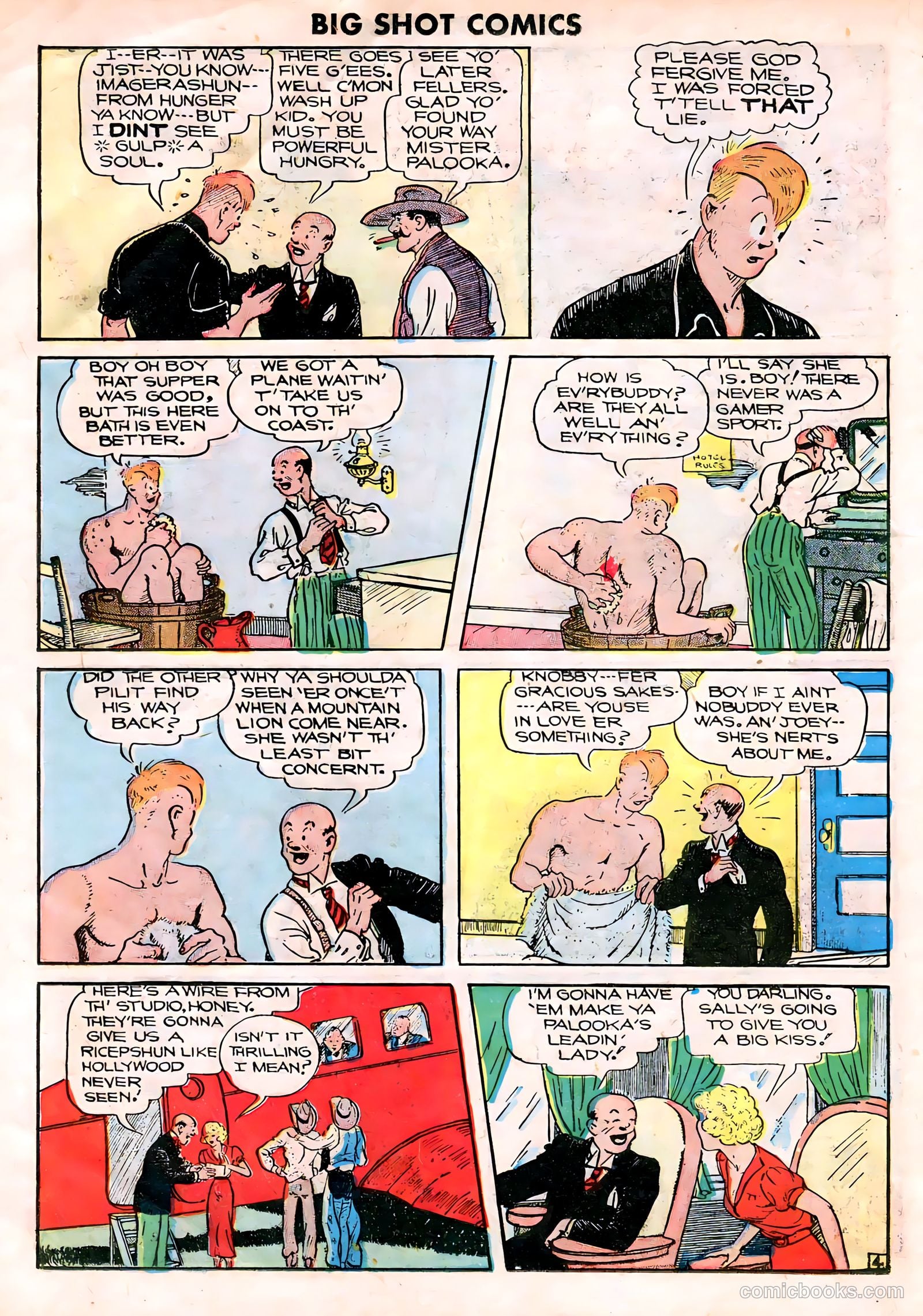 Big Shot Comics #27 (1942) — page 6 of 60