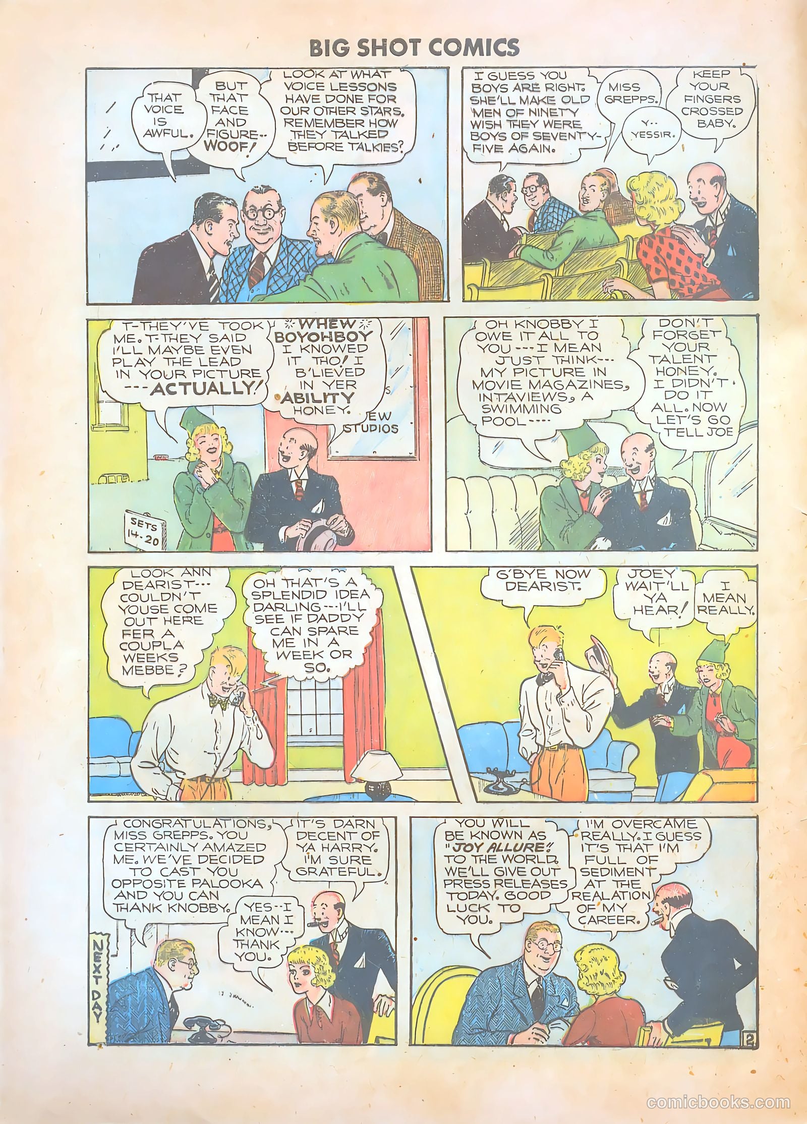 Big Shot Comics #28 (1942) — page 4 of 60