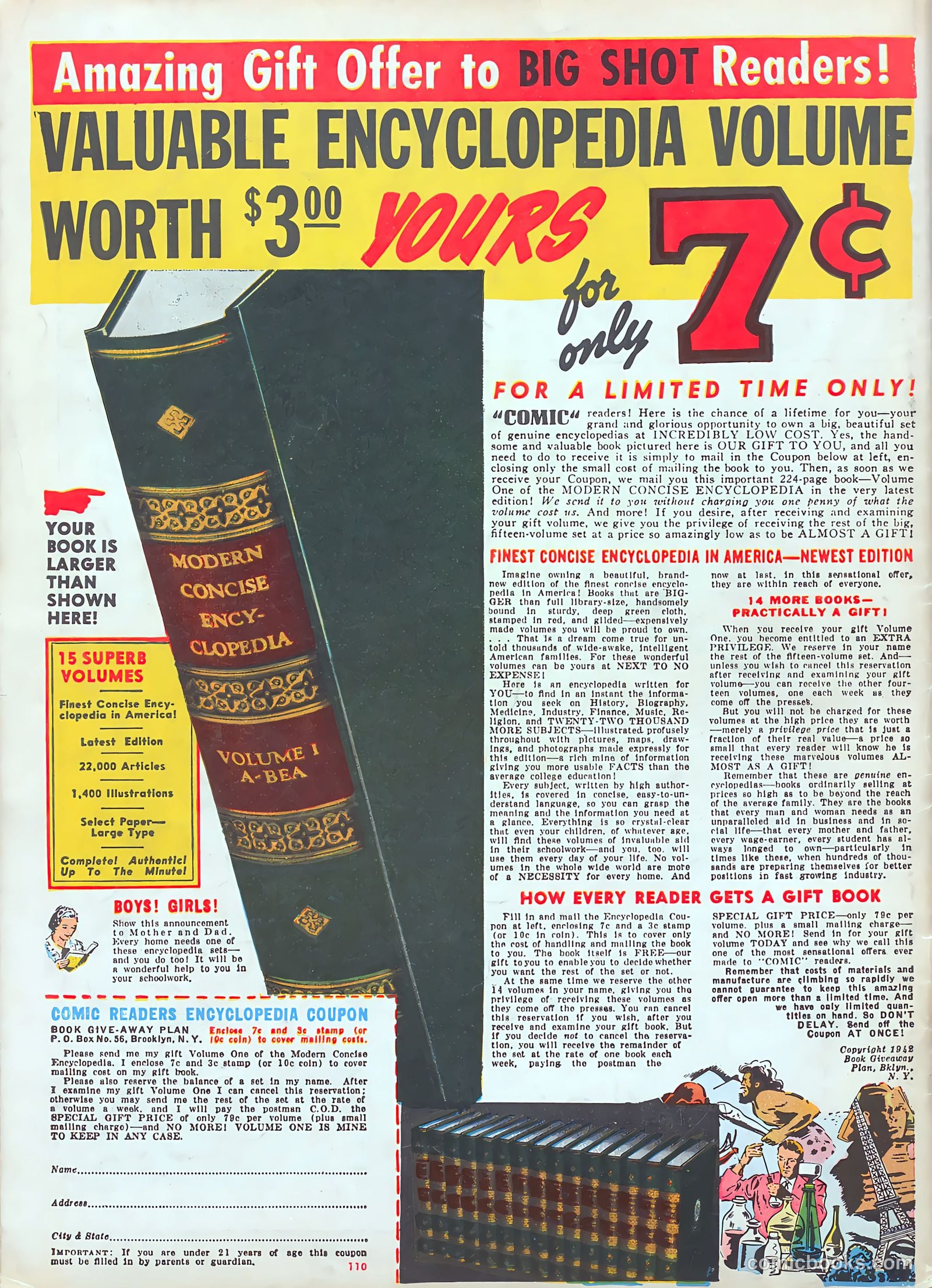 Big Shot Comics #28 (1942) — page 60 of 60