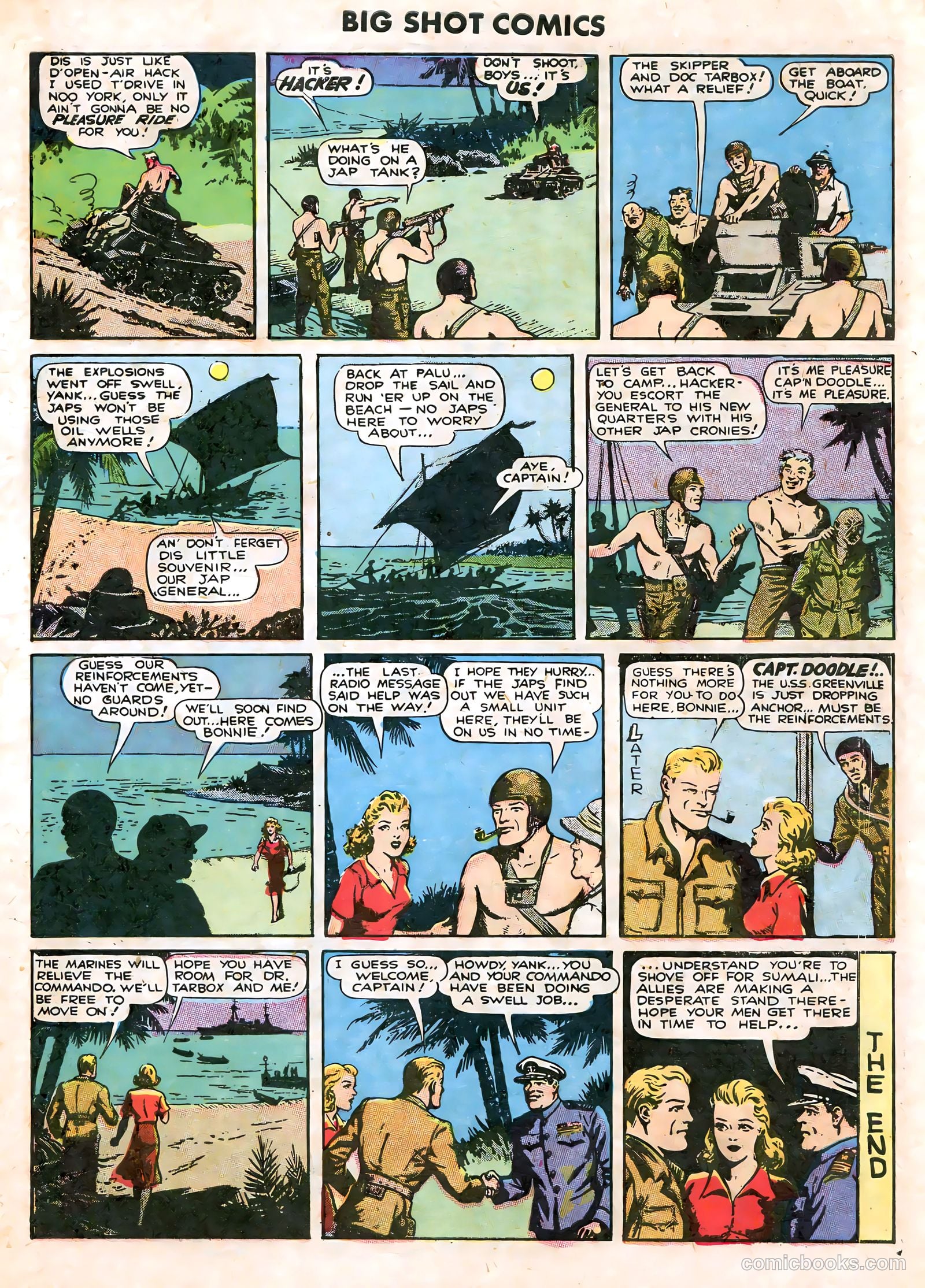 Big Shot Comics #30 (1942) — page 35 of 60