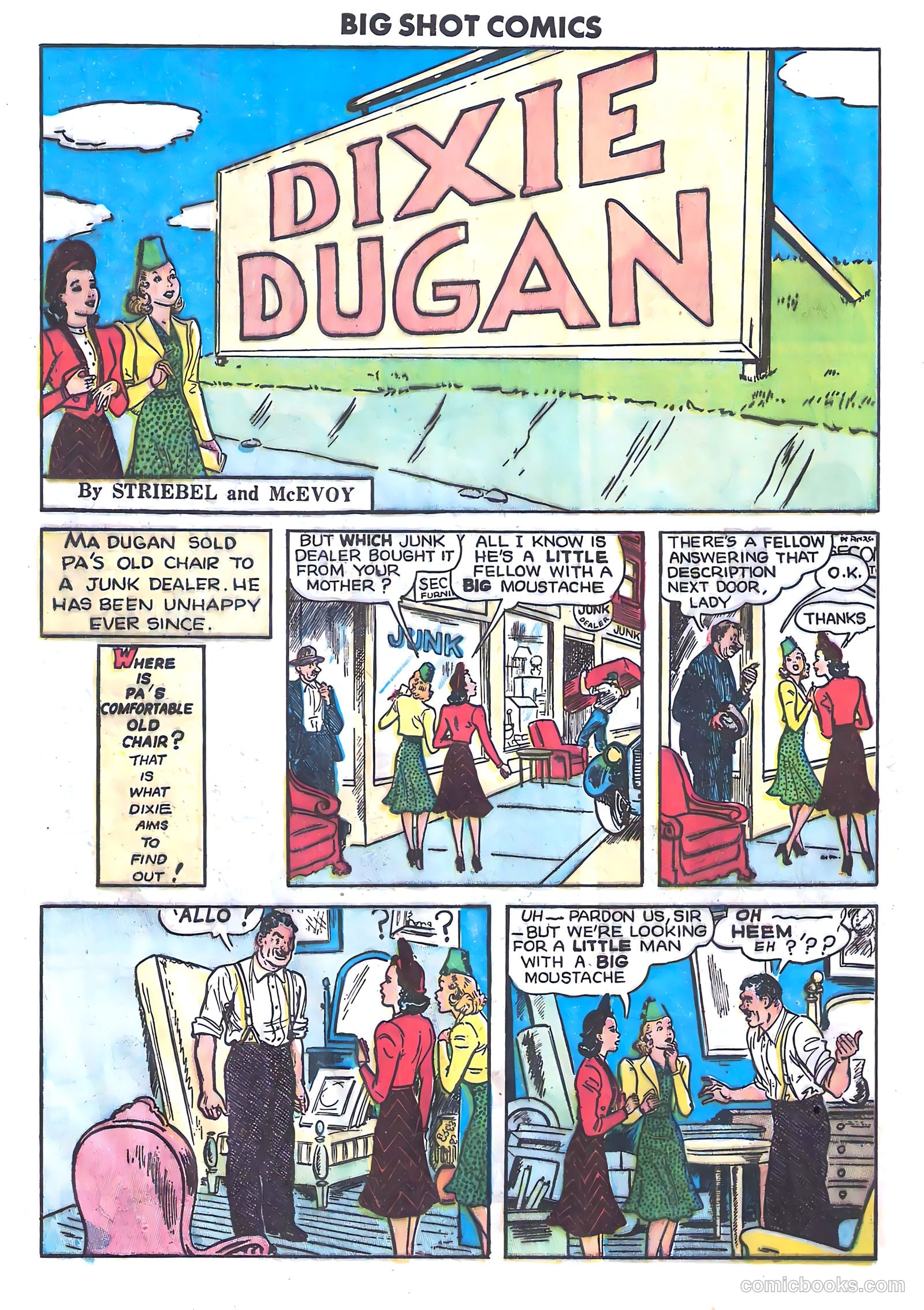 Big Shot Comics #31 (1943) — page 36 of 60